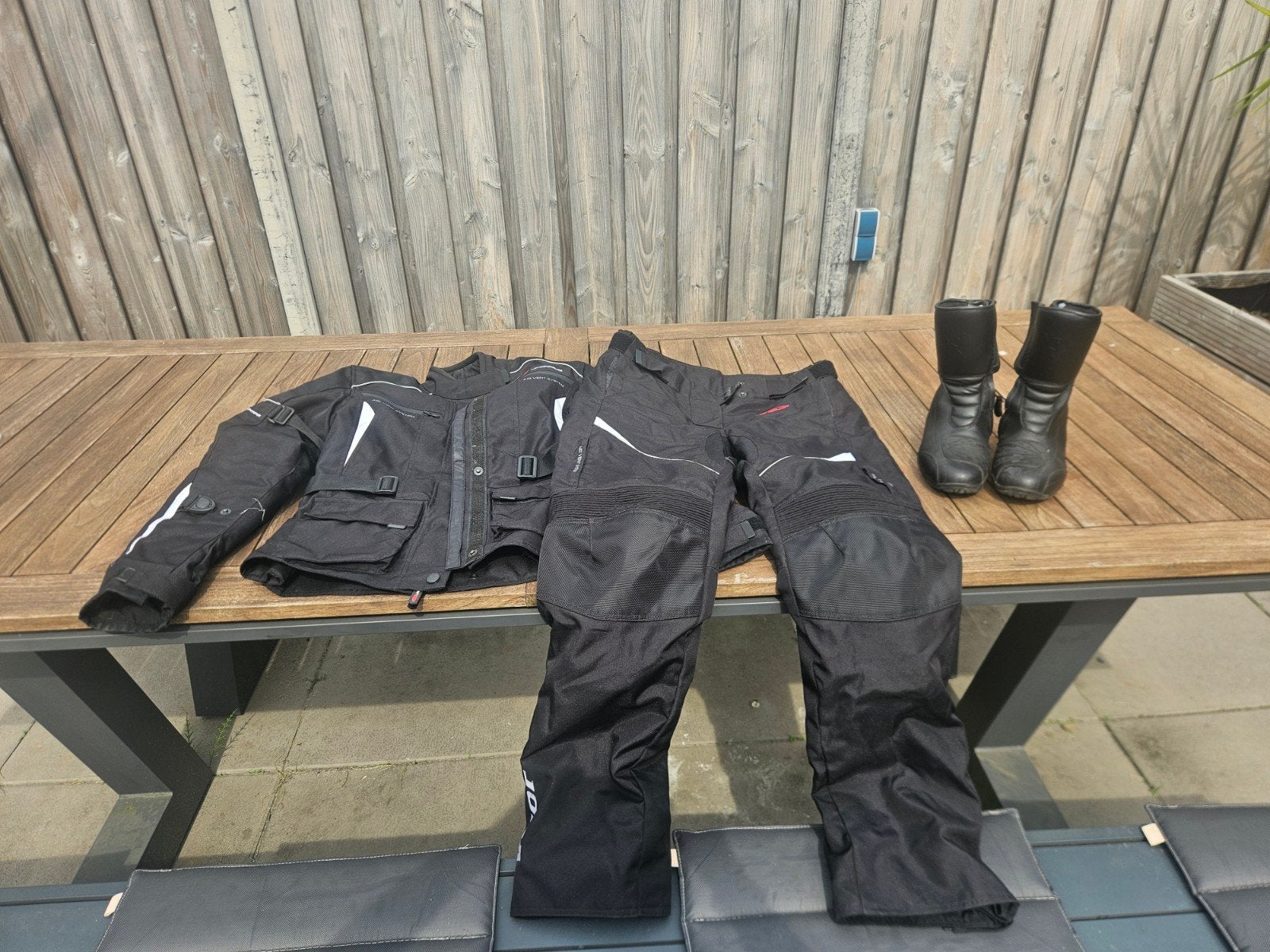 Jopa  motorjas, broek en laarzen, Heren, Ophalen of Verzenden, Tweedehands, Jopa