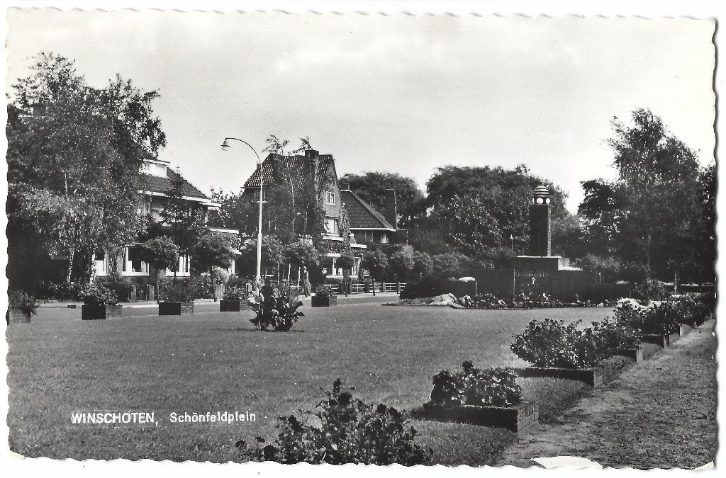 Winschoten, Schönfeldplein, Verzenden, 1960 tot 1980, Gelopen, Groningen