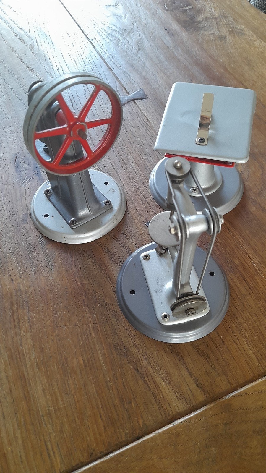 3 Wilesco stoommachine aandrijfmodellen (grijze serie), Ophalen of Verzenden, Gebruikt