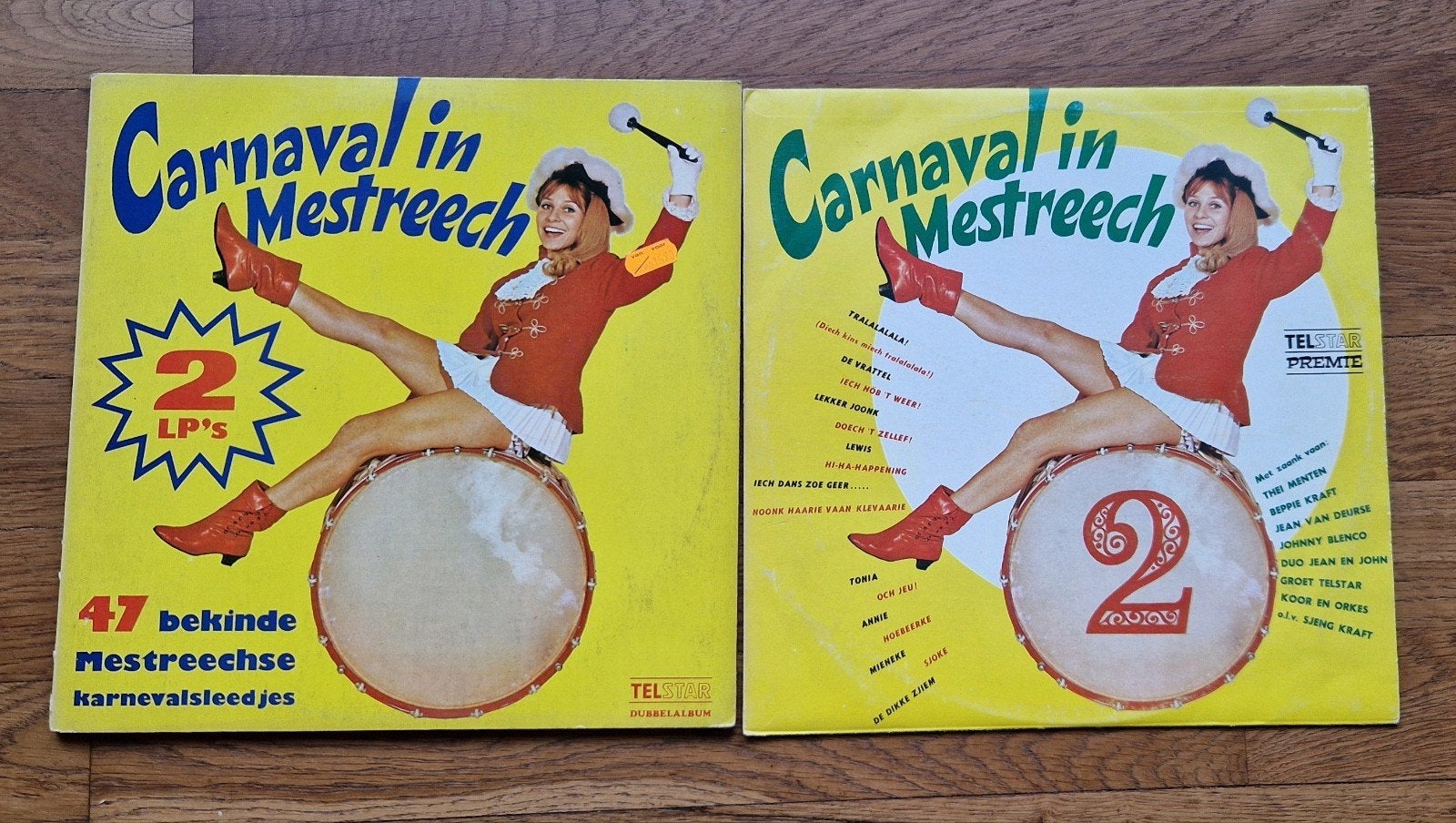 Carnaval in Mestreech - 2 LP's, Gebruikt, Overige genres, Ophalen of Verzenden, Dubbel-LP