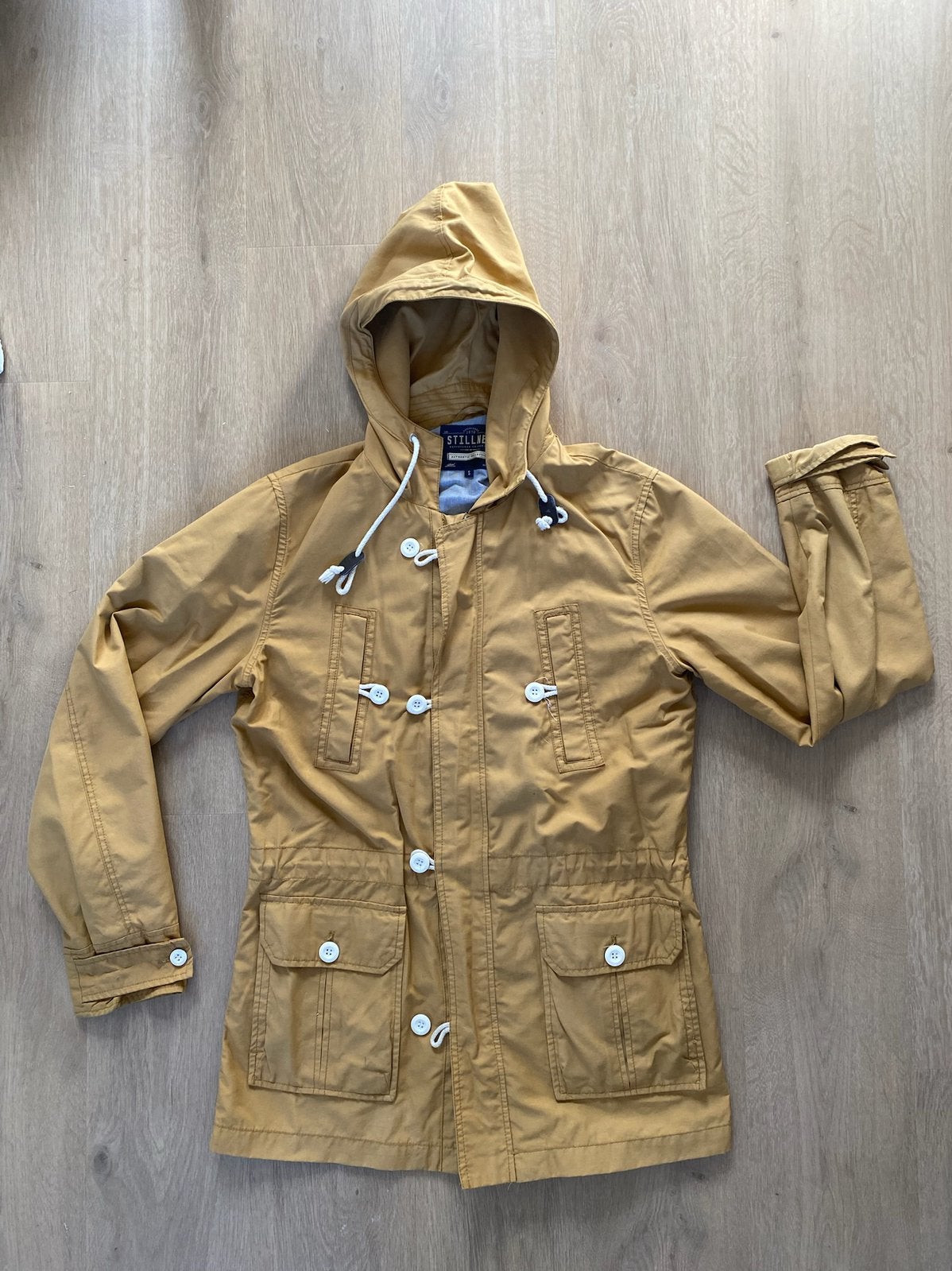 Parka Stillner herfst, Ophalen of Verzenden, Zo goed als nieuw, Maat 46 (S) of kleiner, Geel