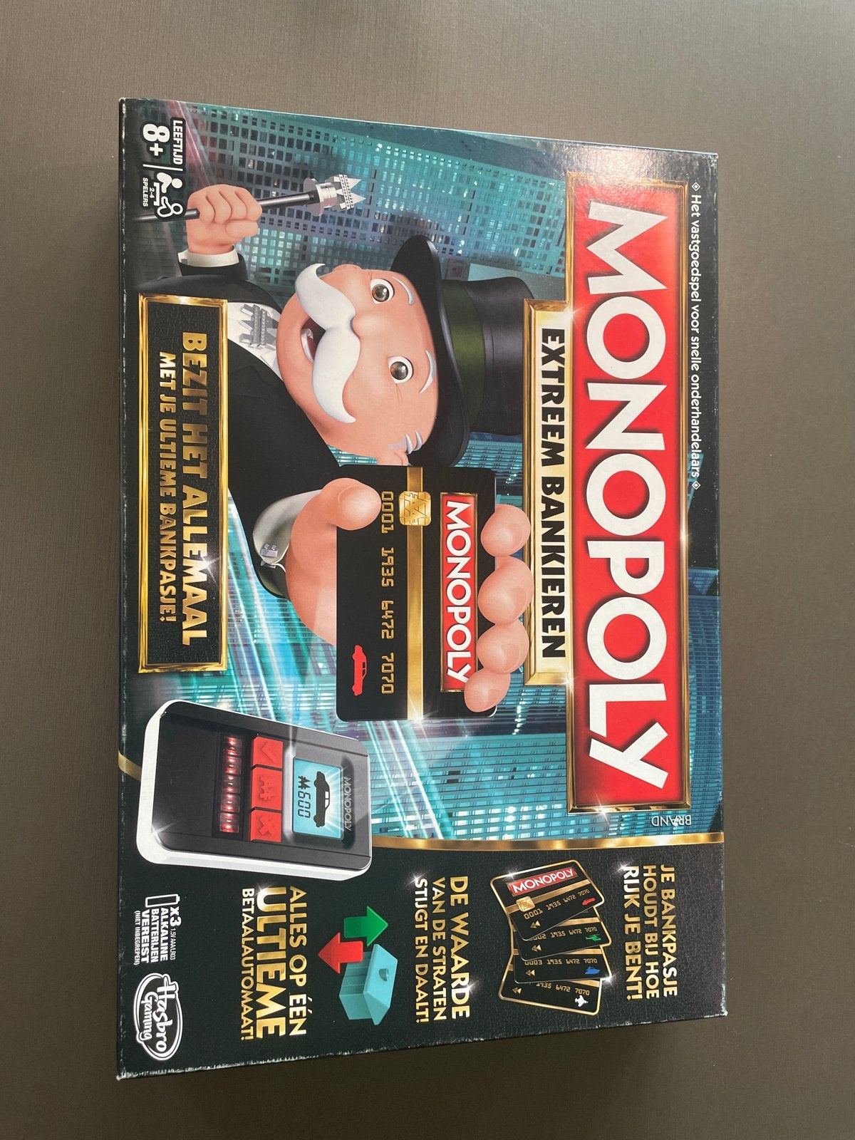 Monopoly Extreem Bankieren bordspel, Hobby en Vrije tijd, Een of twee spelers, Ophalen, Zo goed als nieuw