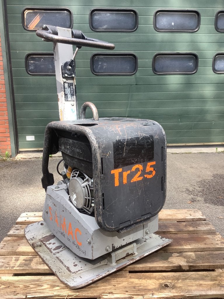 Samac TR25 trilplaat 2017 (Hatz, Wacker, Bomag), Ophalen of Verzenden, Gebruikt