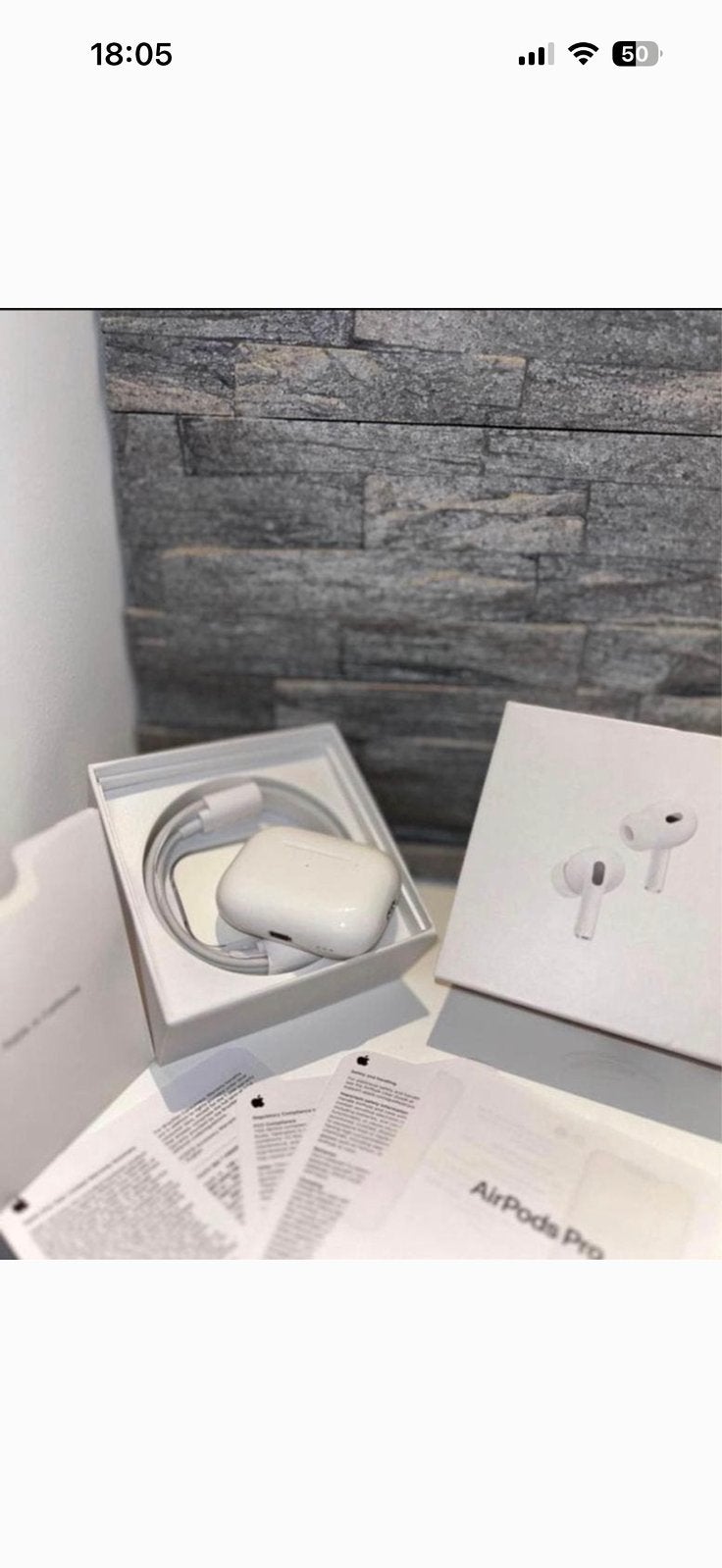 airpods pro 2, Verzenden, Overige typen, 8 tot 10 kg, Zo goed als nieuw