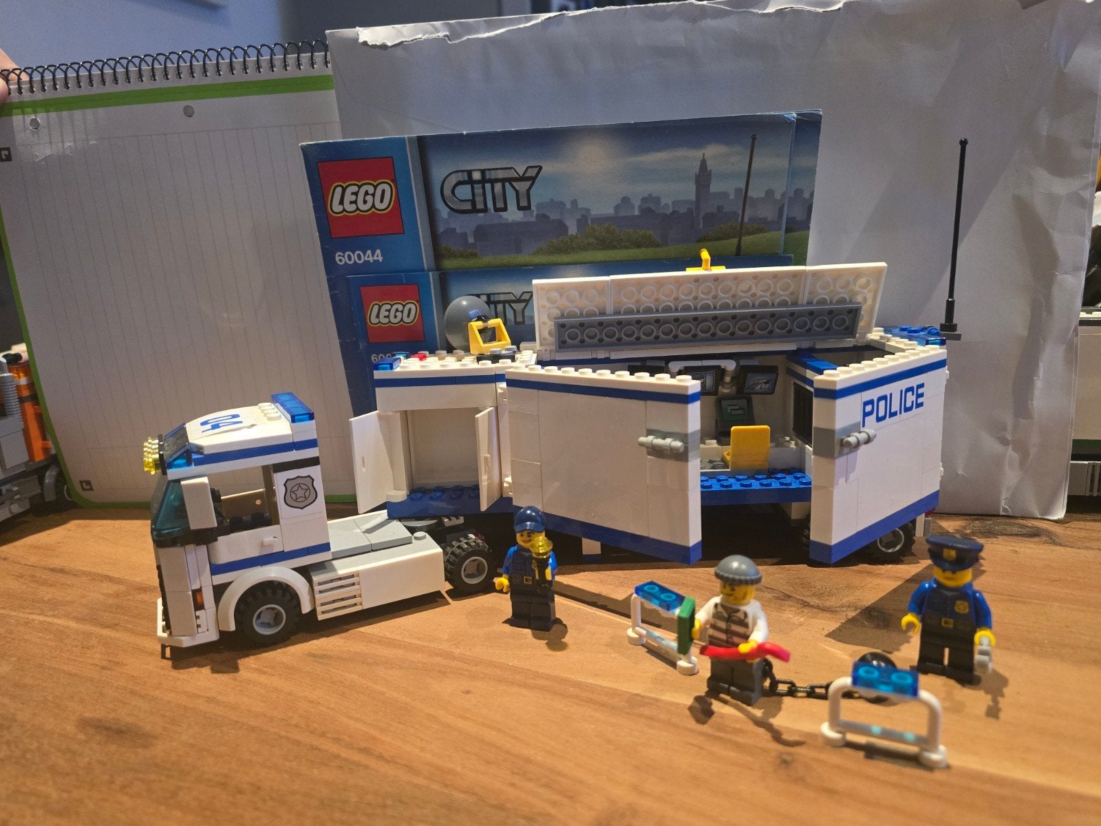 LEGO City 60044 Mobiele Politie Eenheid, City, Lego, Inclusief instructies, Ophalen of Verzenden