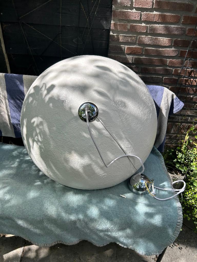 Hanglamp van Glasvezel/Polyester, Huis en Inrichting, Ophalen, Zo goed als nieuw, Overige materialen, Modern