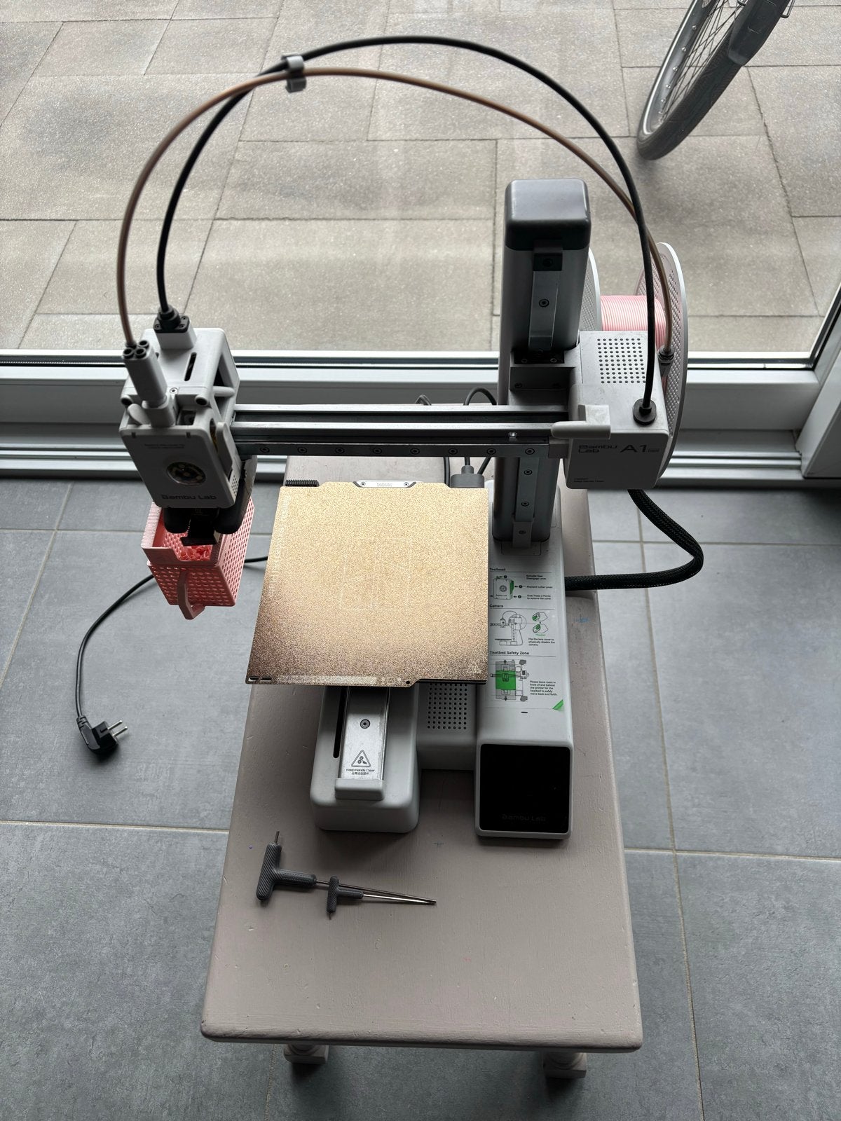 Bambu Lab A1 Mini 3D printer - Perfecte staat, Computers en Software, 3D Printers, Ophalen of Verzenden, Zo goed als nieuw, Filament