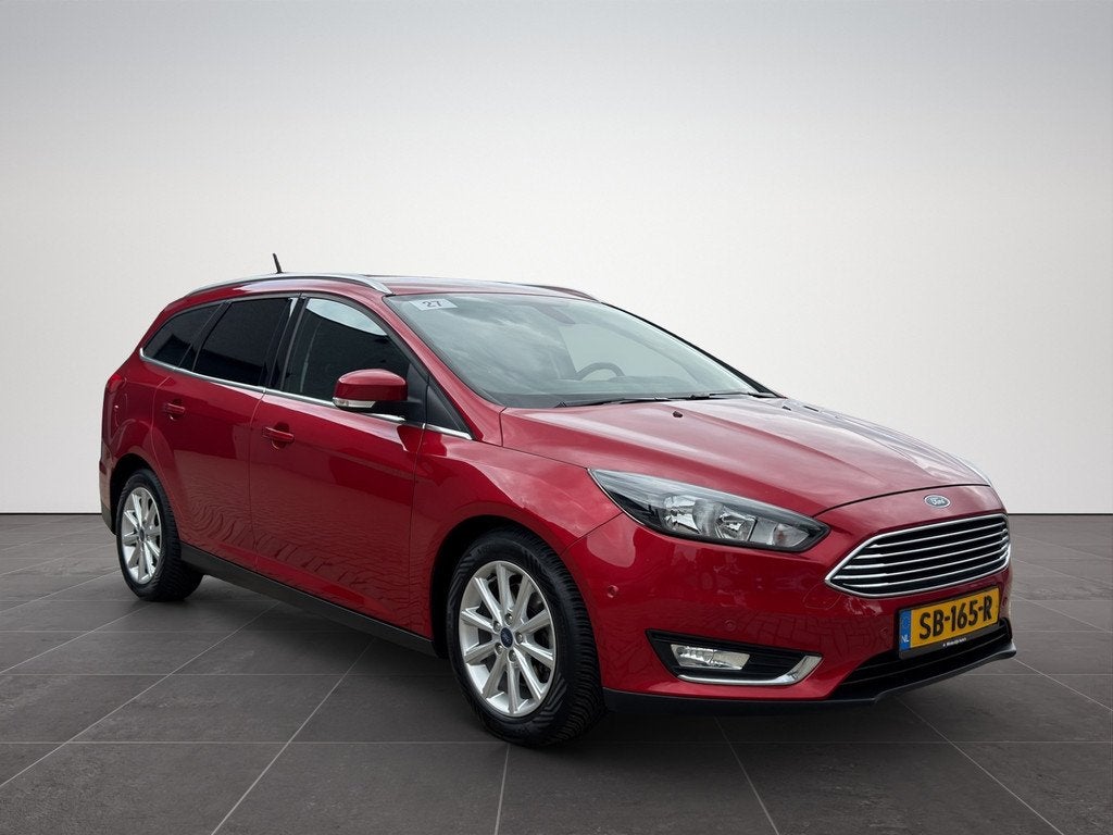 Ford Focus Wagon 1.5 Titanium Automaat|Camera|Clima|Navi|NAP, Auto's, 4 cilinders, 150 pk, Origineel Nederlands, 1500 kg