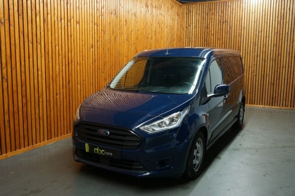 Ford TRANSIT CONNECT 1.5 ECOBLUE LANG AUDIO AIRCO, Parkeersensor, Huisgarantie, Met garantie (alle), Blauw