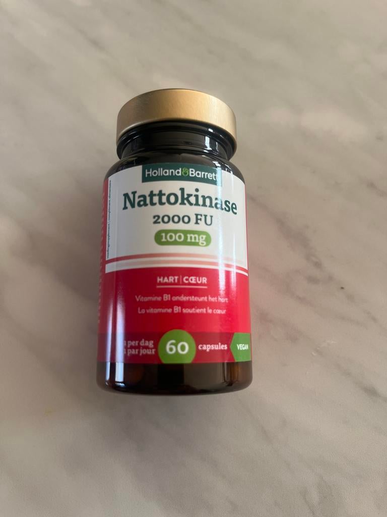 Holland & Barrett Nattokinase 2000 FU 100 mg, Ophalen of Verzenden, Nieuw, Overige typen