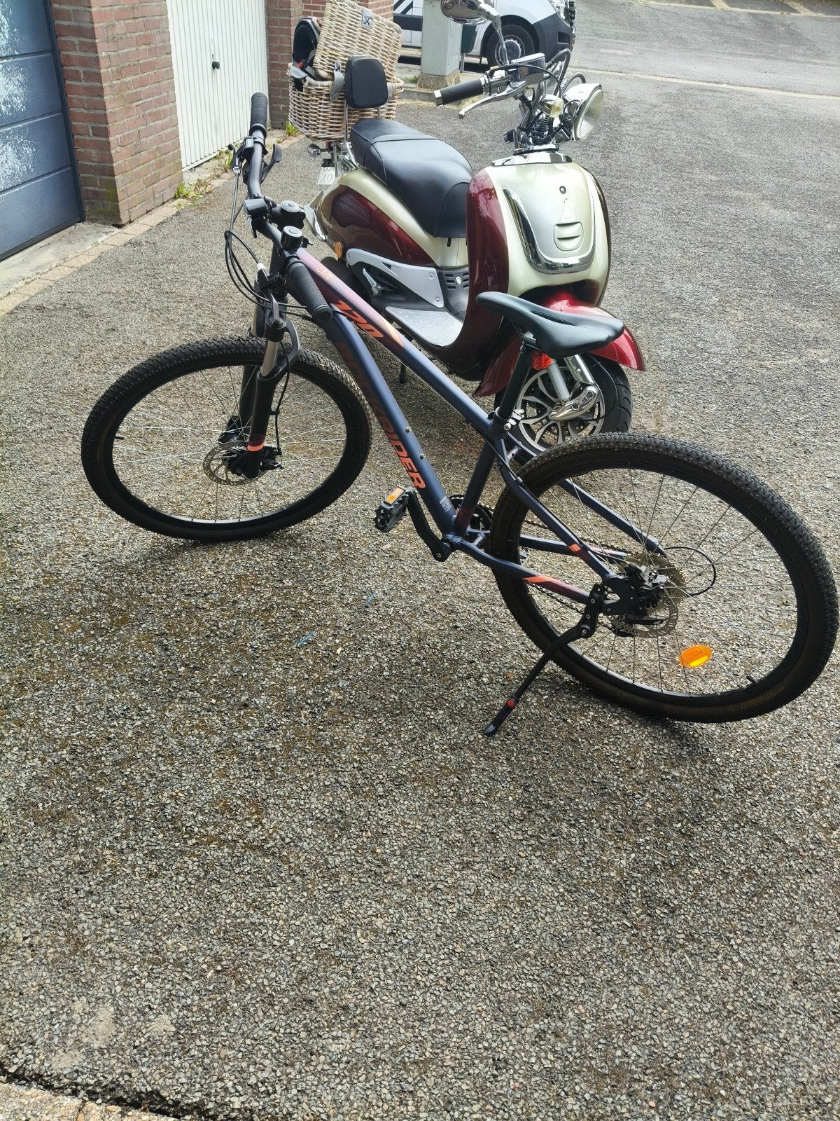 Rockrider ST 120 Mountainbike - Zo goed als nieuw, Fietsen en Brommers, Hardtail, Heren, Zo goed als nieuw, Schijfrem
