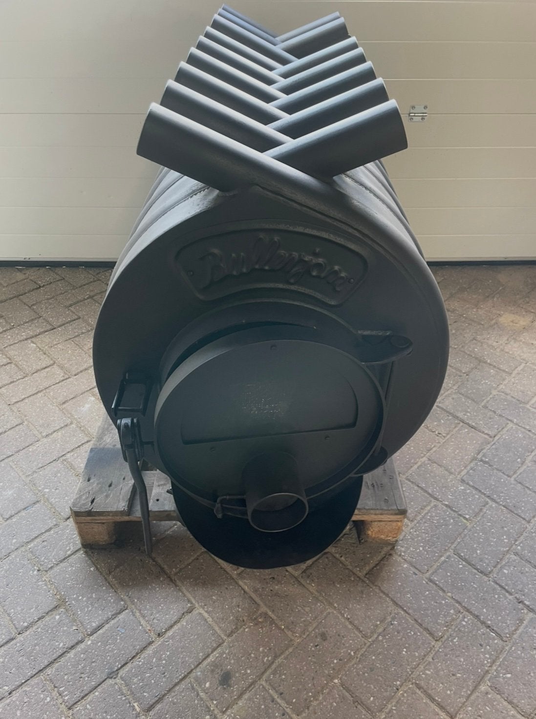 Bullerjan Houtkachel type 04/35 kw, Ophalen, Zo goed als nieuw, Hout, Houtkachel