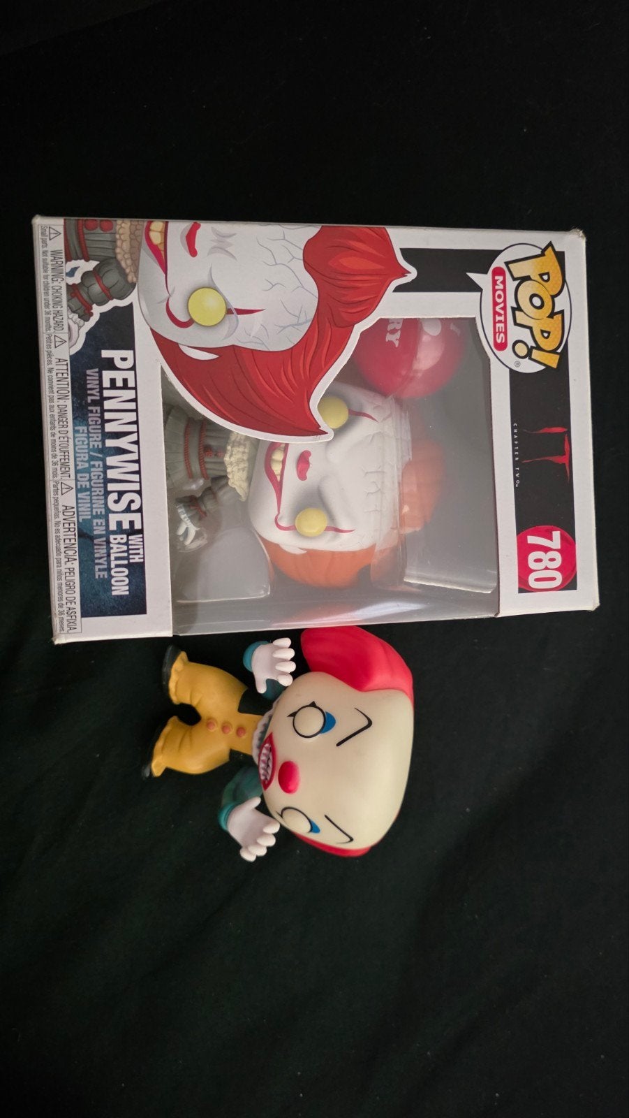 Funko Pop! Pennywise met ballon - IT (nummer 780), Ophalen of Verzenden, Gebruikt