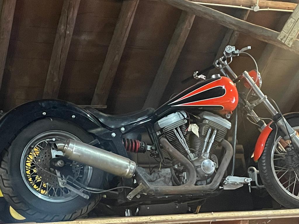 Eigenbouw harley davidson  monoshock frame, Motoren, Onderdelen | Harley-Davidson, Gebruikt, Ophalen