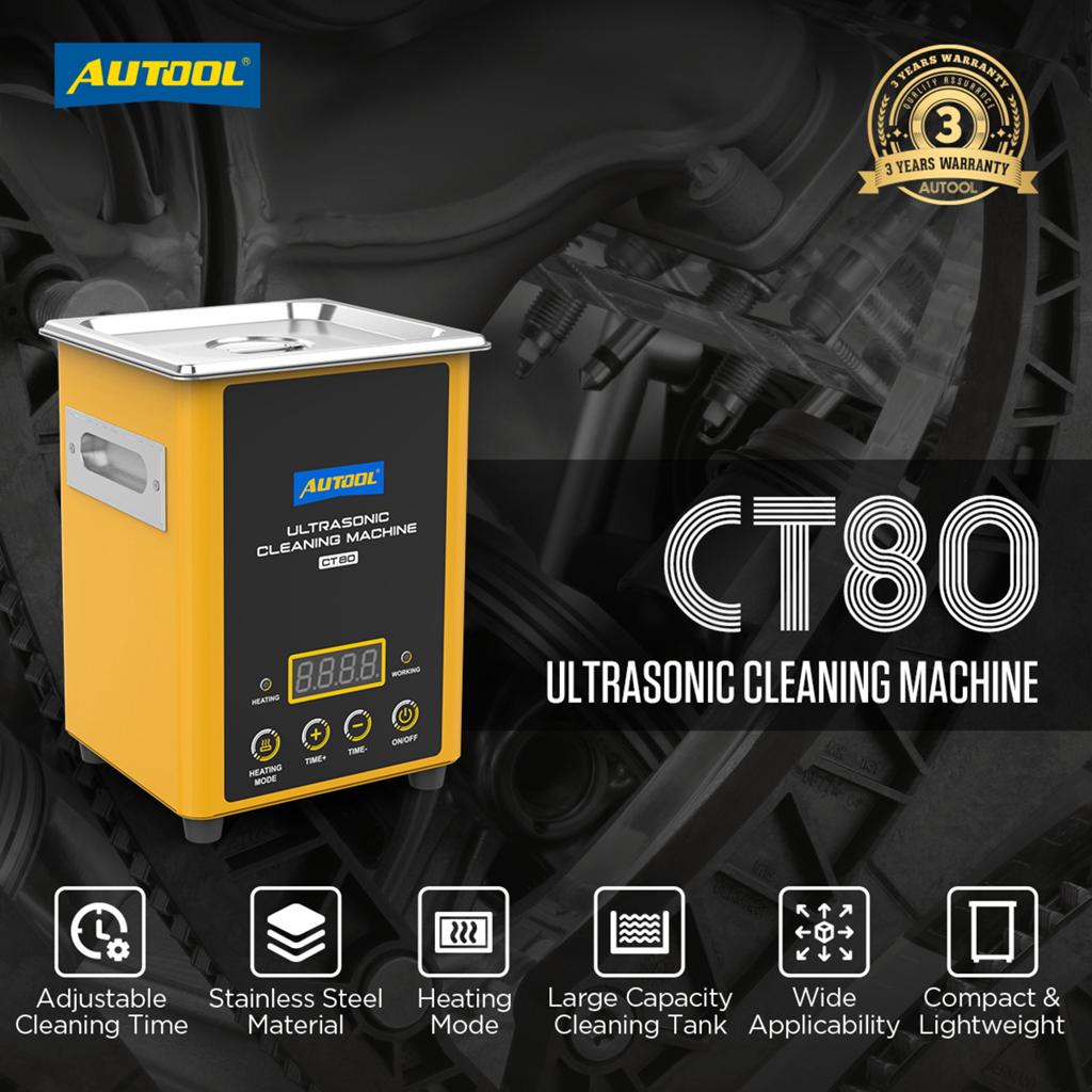 AUTOOL CT80 ultrasone reiniger, Auto diversen, Autogereedschap, Ophalen of Verzenden