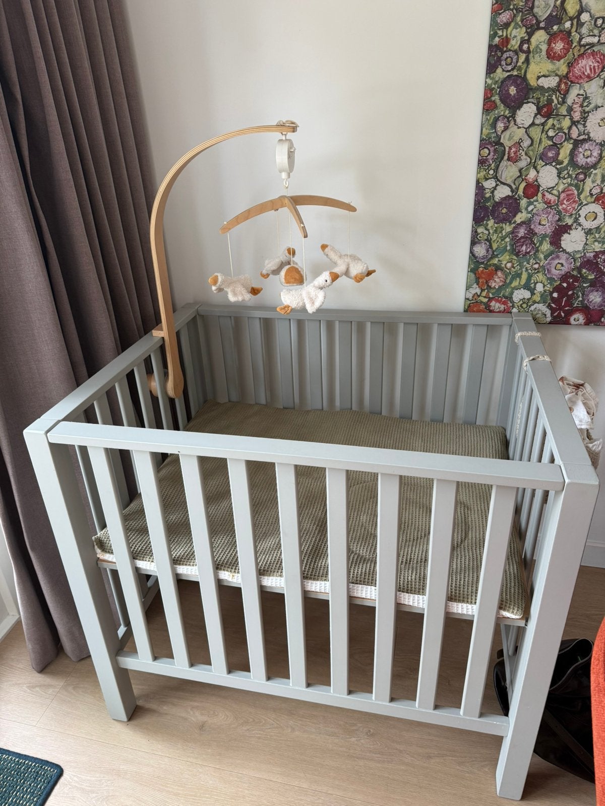 Box grijs, Kinderen en Baby's, Boxen, Ophalen, Zo goed als nieuw