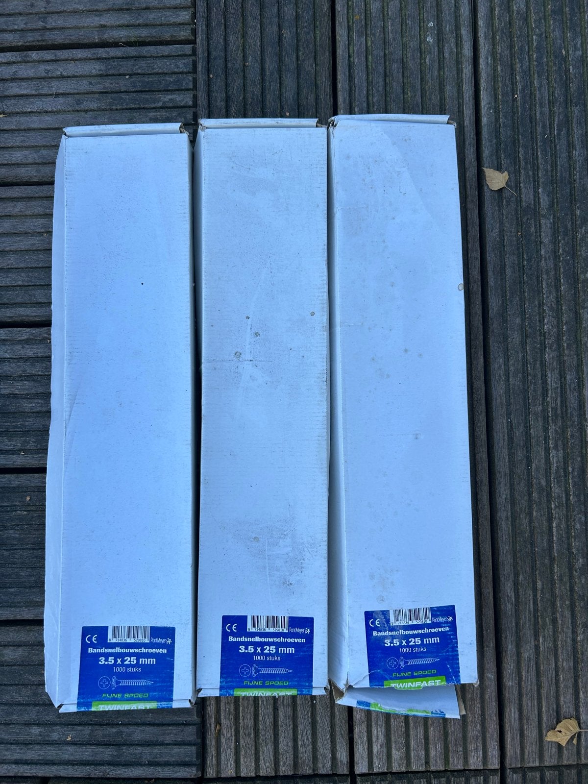 Bandsnelbouwschroeven 3.5 x 25 mm - 2600 stuks, Ophalen of Verzenden, Nieuw, Minder dan 50 mm, Schroeven