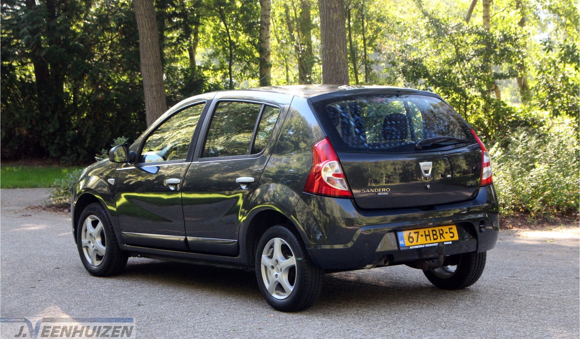 Dacia Sandero 1.6 Lauréate | 2008 |❄️Airco| ✅ Nwe APK, Auto's, Voorwielaandrijving, Stof, 1011 kg, 4 cilinders