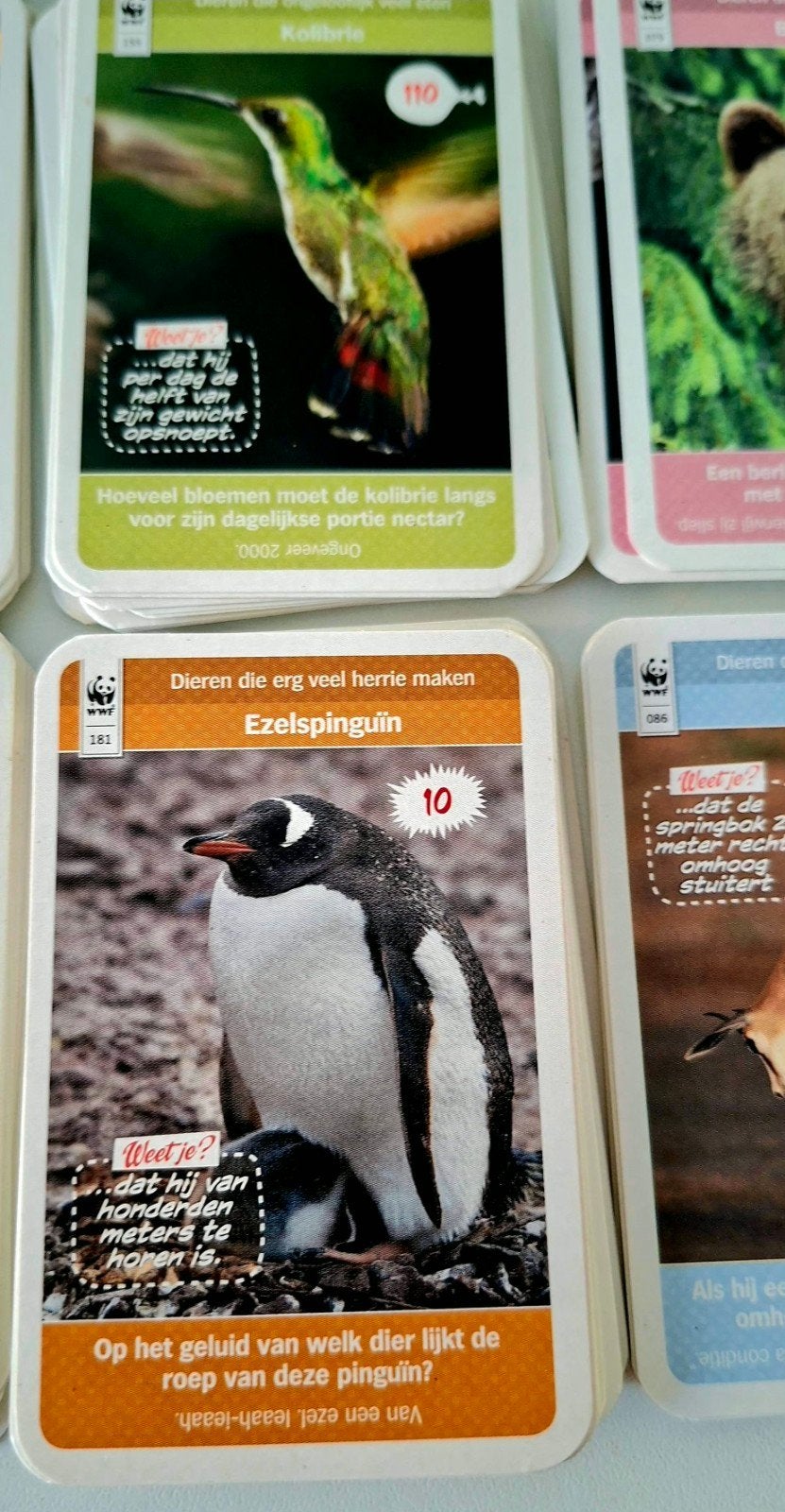 +/- 245 KAARTEN ABSOLUUT  NIEUW SUPERDIEREN VERZAMEL ALBUM, Ophalen, Nieuw