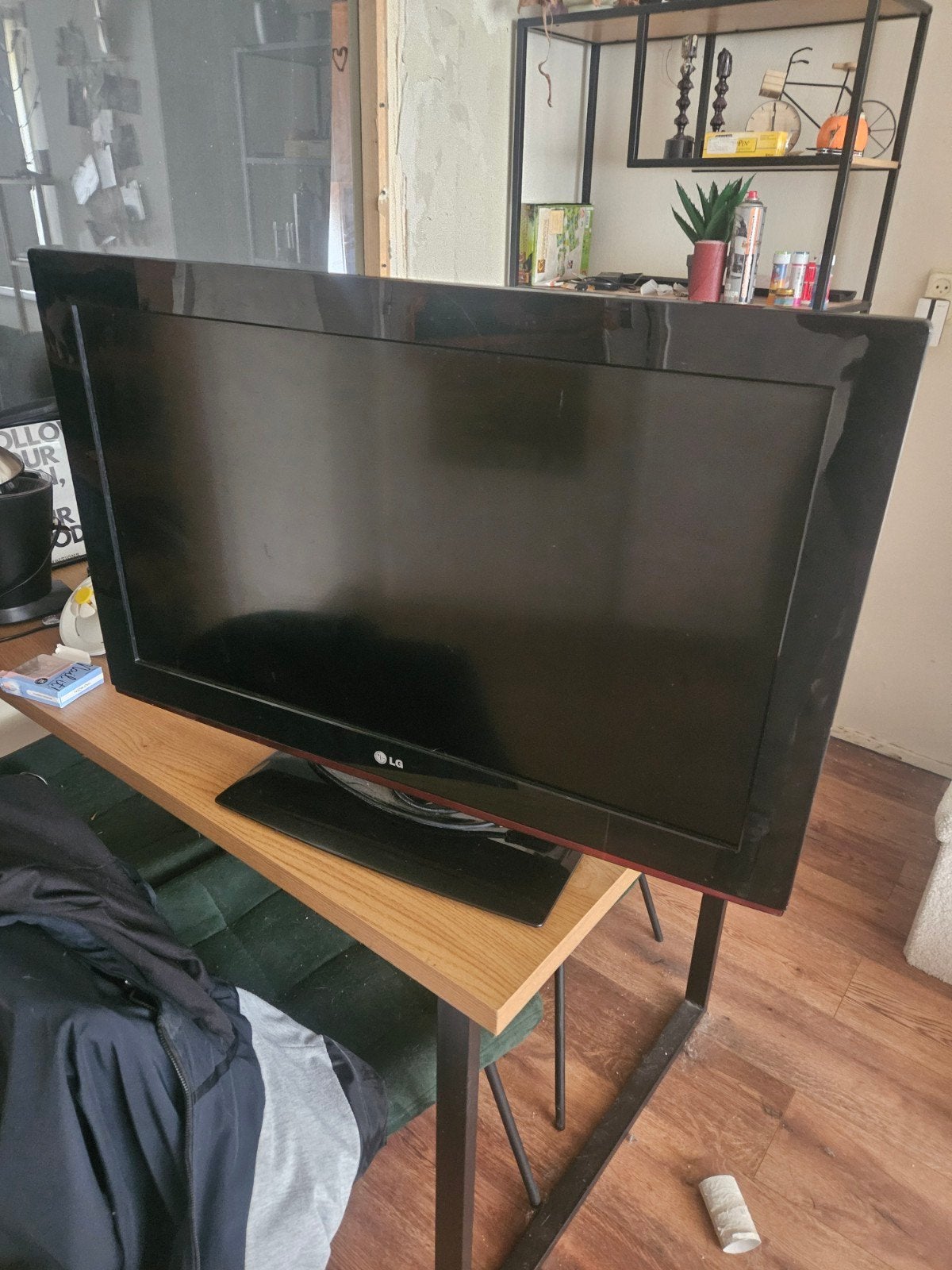 LG 32LD350 LCD TV - 81 cm (32 inch) HD Ready, Audio, Tv en Foto, Televisies, Ophalen, Gebruikt, 50 Hz, 80 tot 100 cm