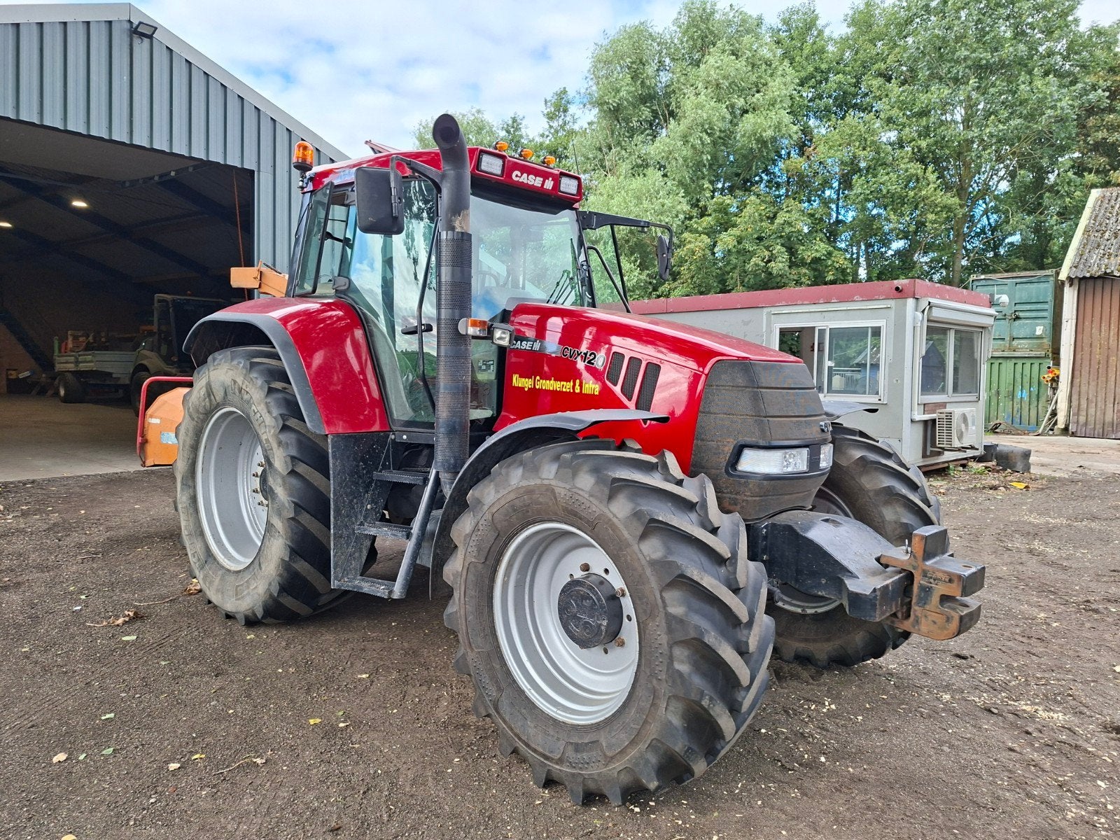 Case IH CVX 120 Trekker - Bouwjaar 2003, 7872 Uren, Ophalen of Verzenden, Gebruikt, Case IH, 7500 tot 10000
