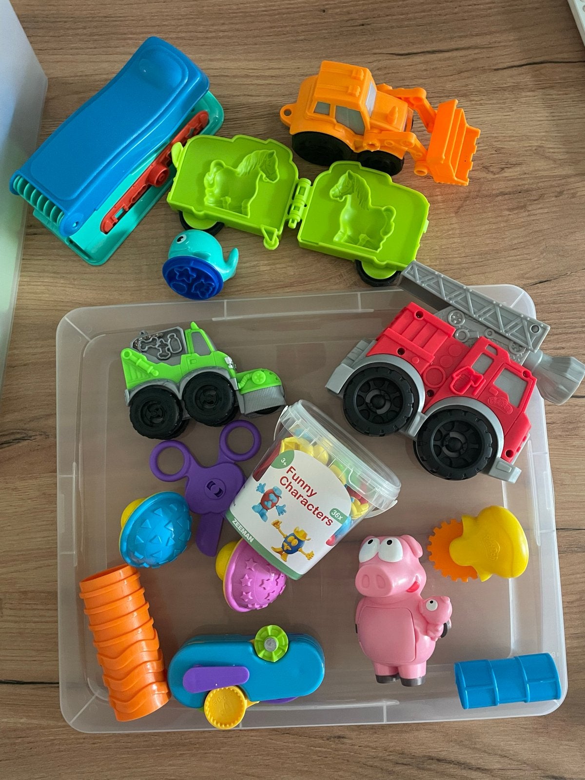 Grote set Play-Doh en klei accessoires, Ophalen, Gebruikt, Jongen of Meisje