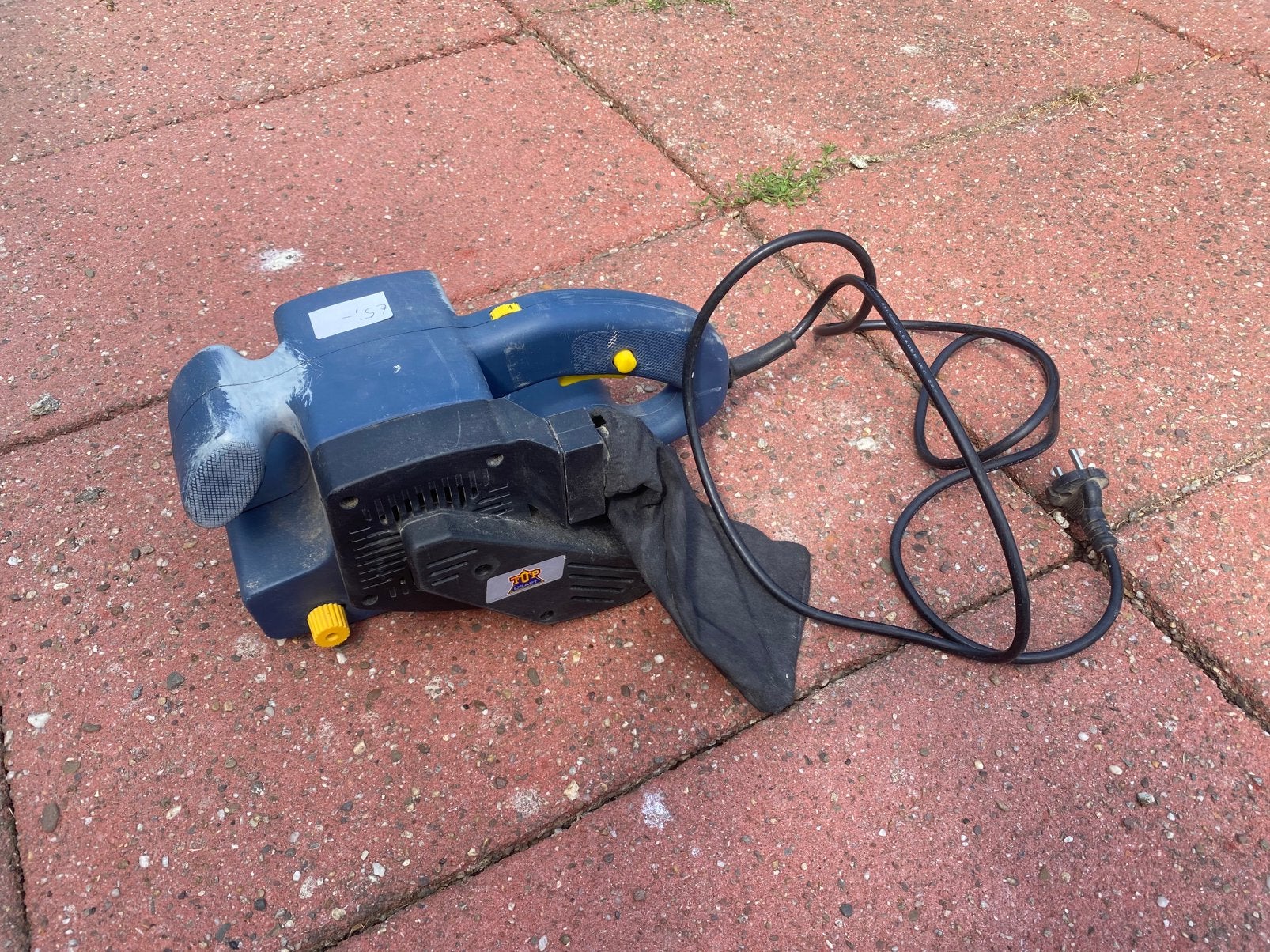 Band schuurmachine, Doe-het-zelf en Verbouw, Gereedschap | Schuurmachines, Ophalen, Gebruikt, 600 tot 1200 watt, Bandschuurmachine