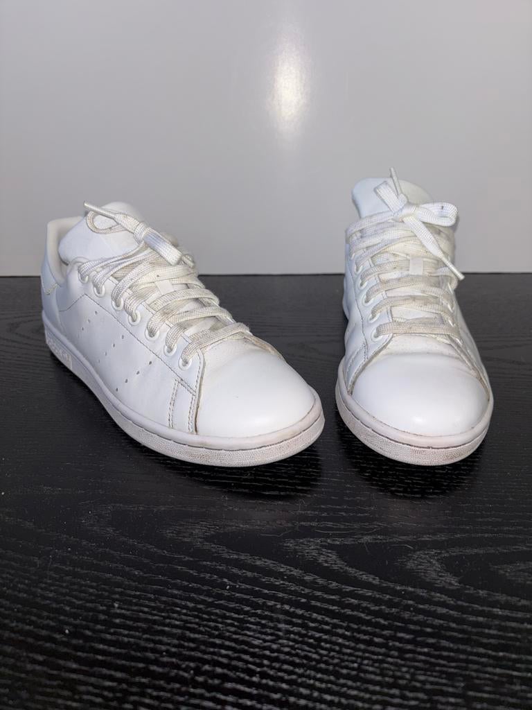 Adidas Stan Smith sneakers - Maat 40,5, Ophalen of Verzenden, Gedragen, Wit, Sneakers of Gympen