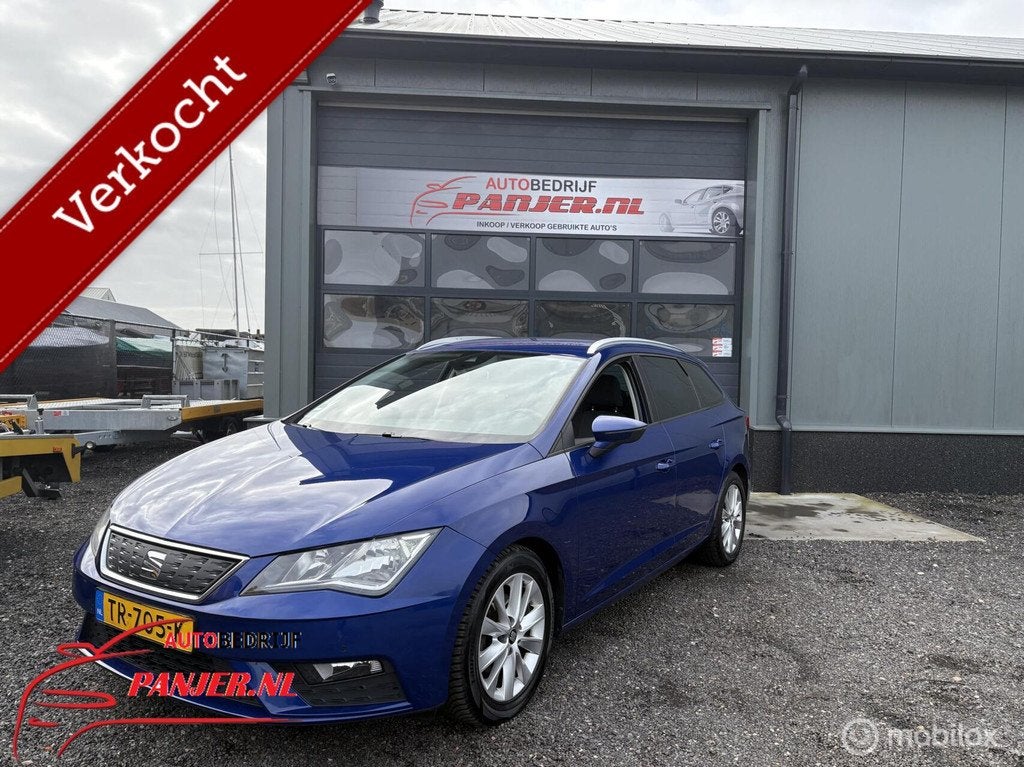 Seat Leon ST 1.0 EcoTSI "NAVI+LED+CARPLAY+LMV+CRUISE", Auto's, Seat, Bedrijf, Te koop, Leon, ABS, Airbags, Airconditioning, Alarm