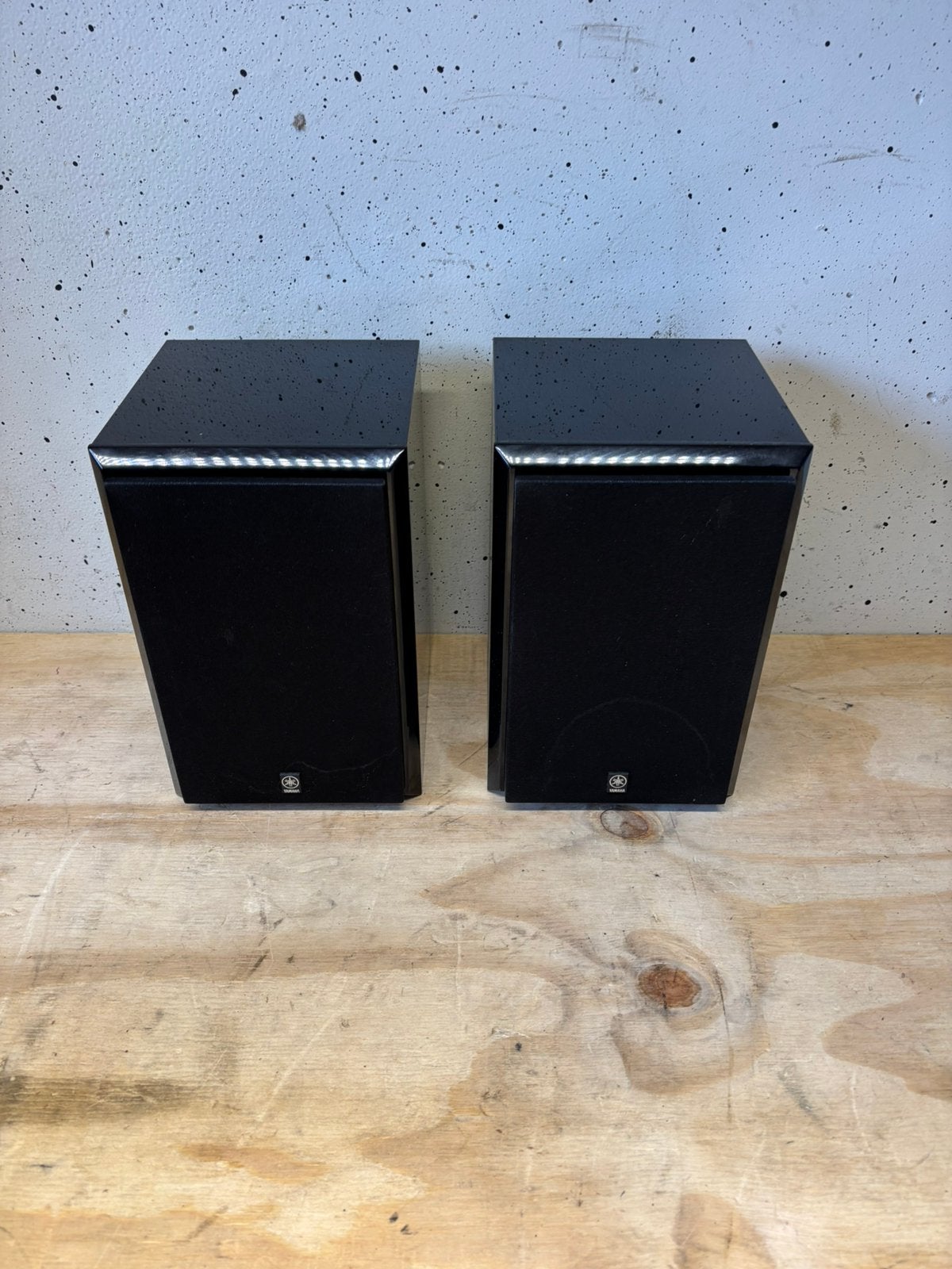 Set Yamaha NX-E300 luidsprekers  piano glans zwart, Ophalen of Verzenden, Gebruikt, Overige merken