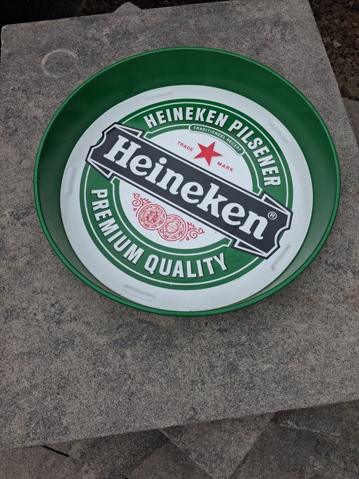 Vintage Heineken Bier dienblad - Premium Quality, Ophalen of Verzenden, Gebruikt, Overige typen, Heineken