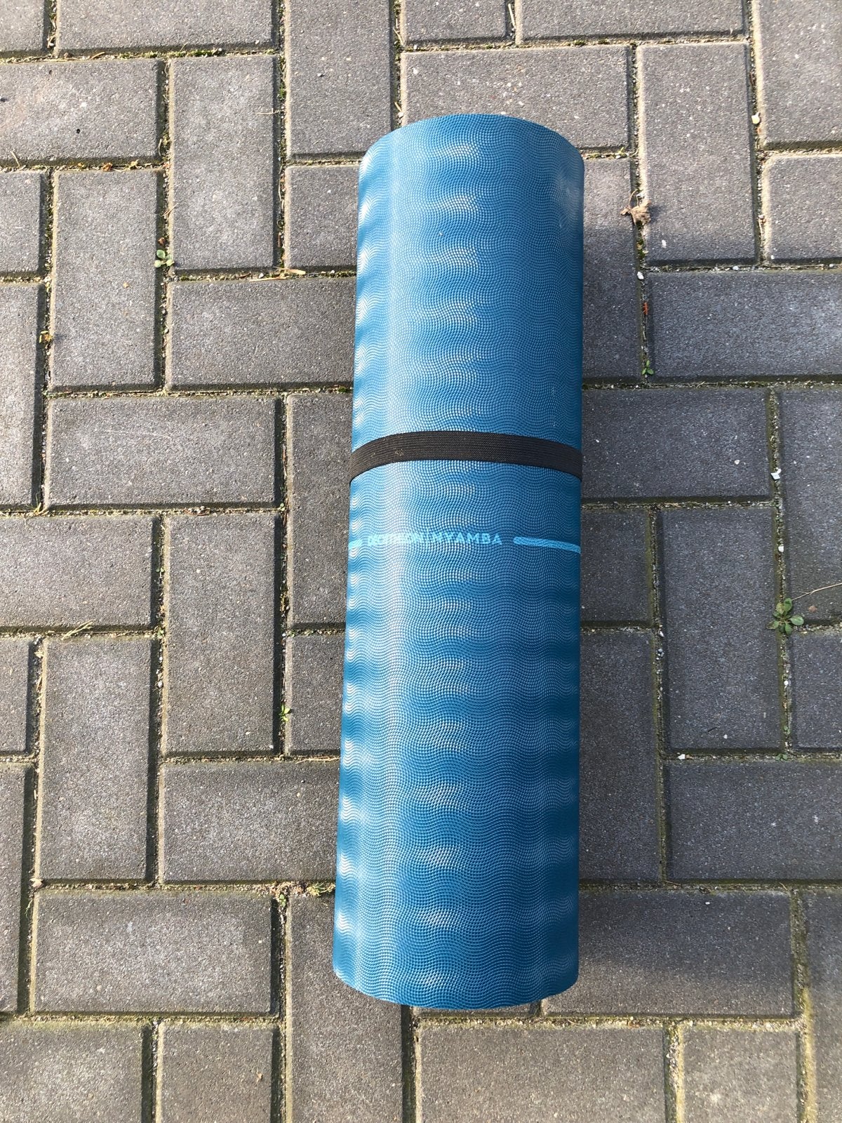 Decathlon Nyamba Yogamat - Blauw, Ophalen of Verzenden, Gebruikt, Yogamat