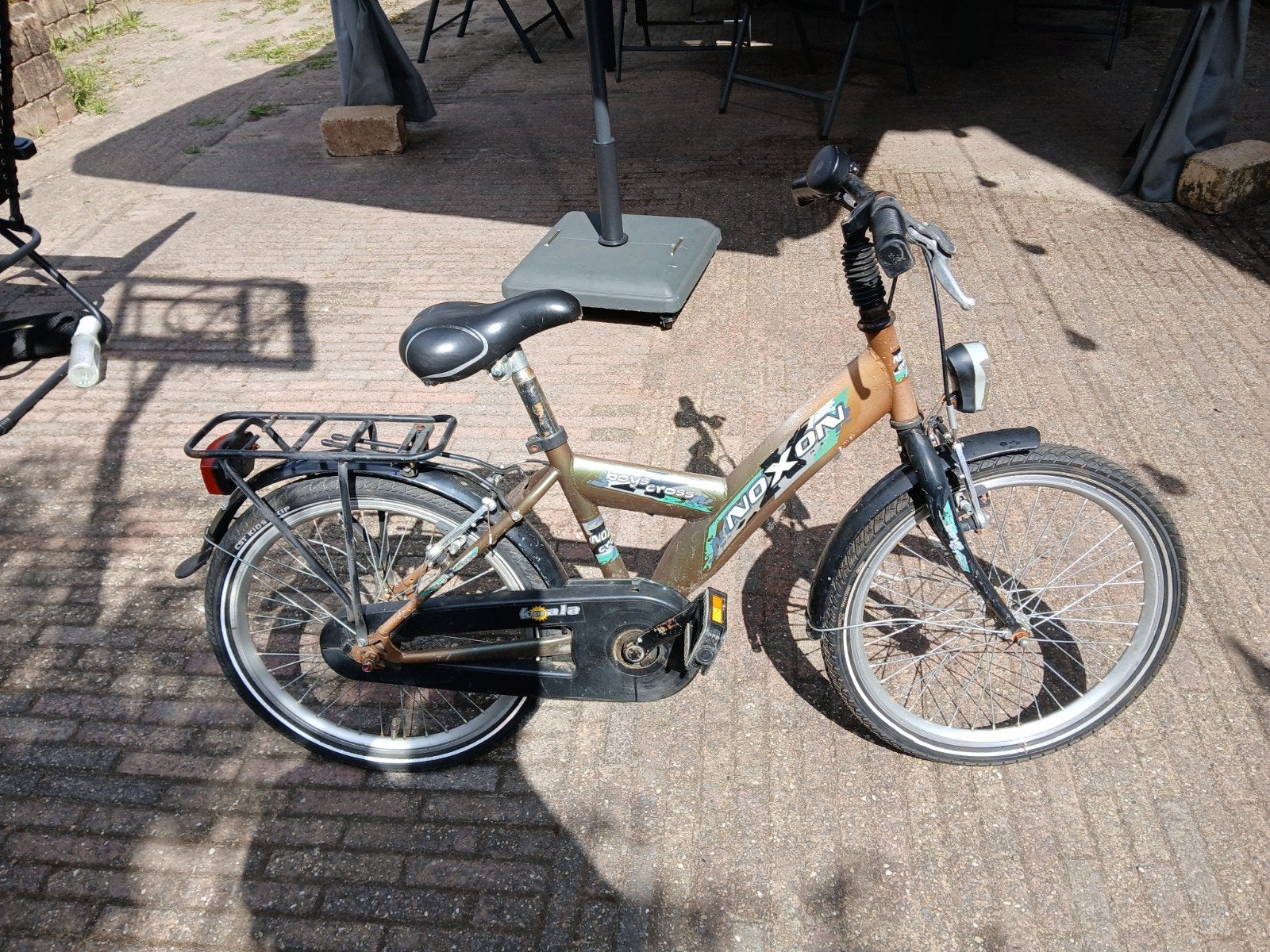 Kinderfiets Noxon 20 inch - Gebruikt, Ophalen, Terugtraprem, Noxon, 16 tot 20 inch