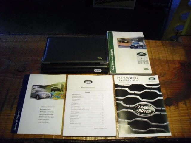 Range Rover P38 4.0/4.6 V8 benzine en 2.5 TD instructieboek, Admin@jansenlaroparts.nl, Ophalen of Verzenden, Groenstraat 31B, Jansen Laro Parts