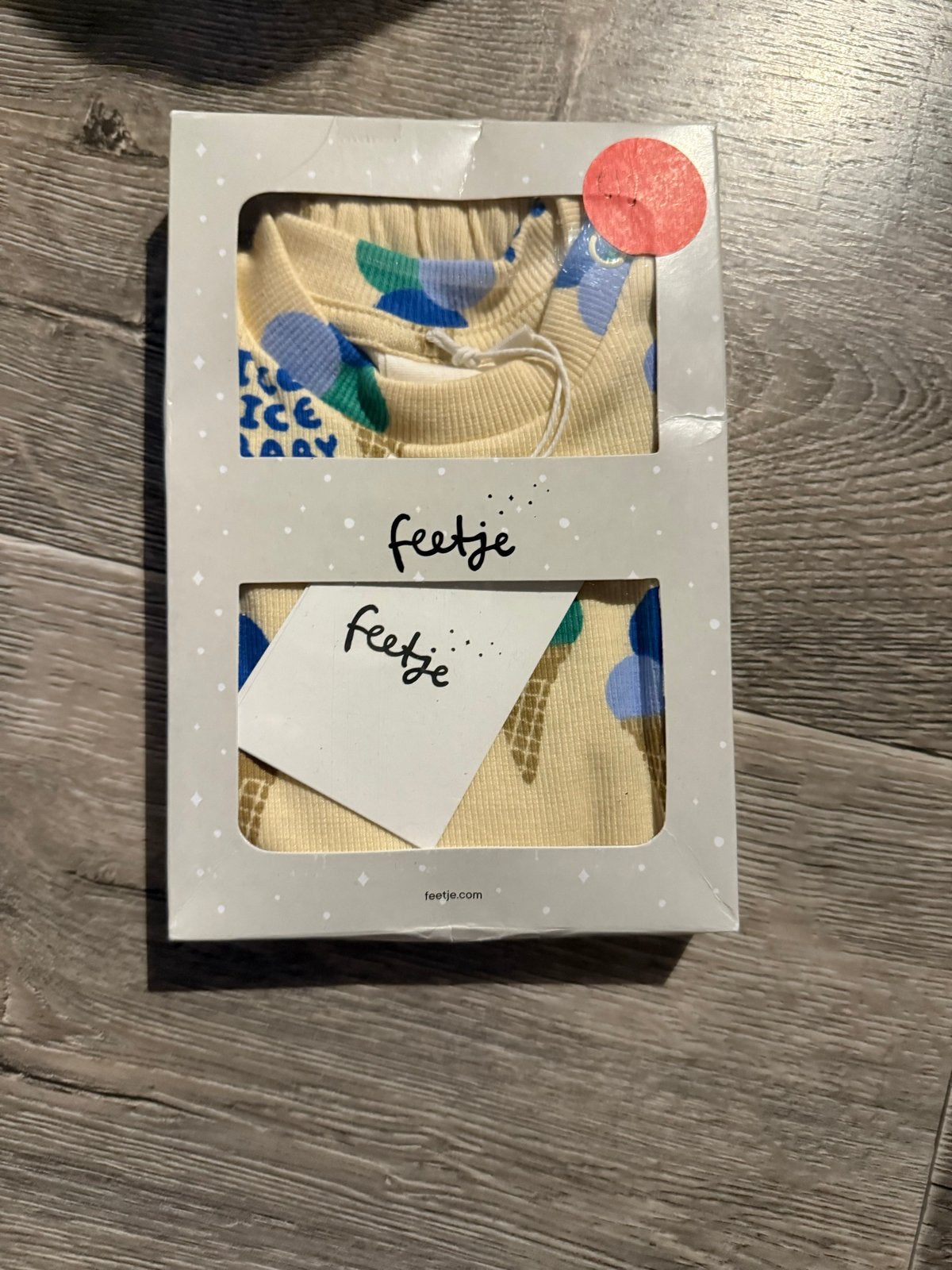 Feetje pyjama maat 56 - Nieuw met kaartjes, Ophalen of Verzenden, Nieuw, Jongetje of Meisje, Nacht- of Onderkleding