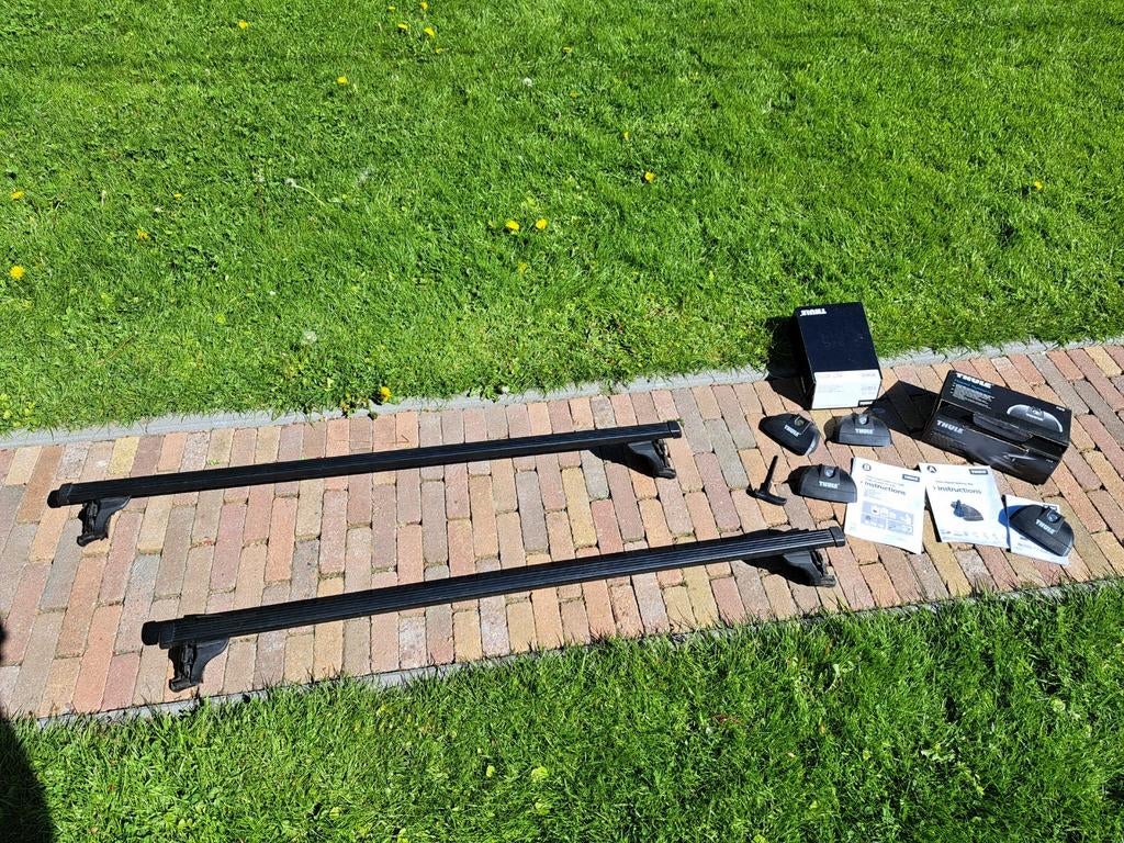 Thule dakdragerset voor diverse SEAT modellen, Auto diversen, Dakdragers, Zo goed als nieuw, Ophalen of Verzenden