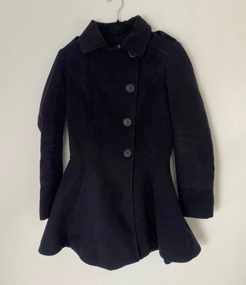 Winterjas dames zwart. Maat m, Kleding | Dames, Jassen | Winter, Verzenden, Zo goed als nieuw, Maat 38/40 (M), Zwart