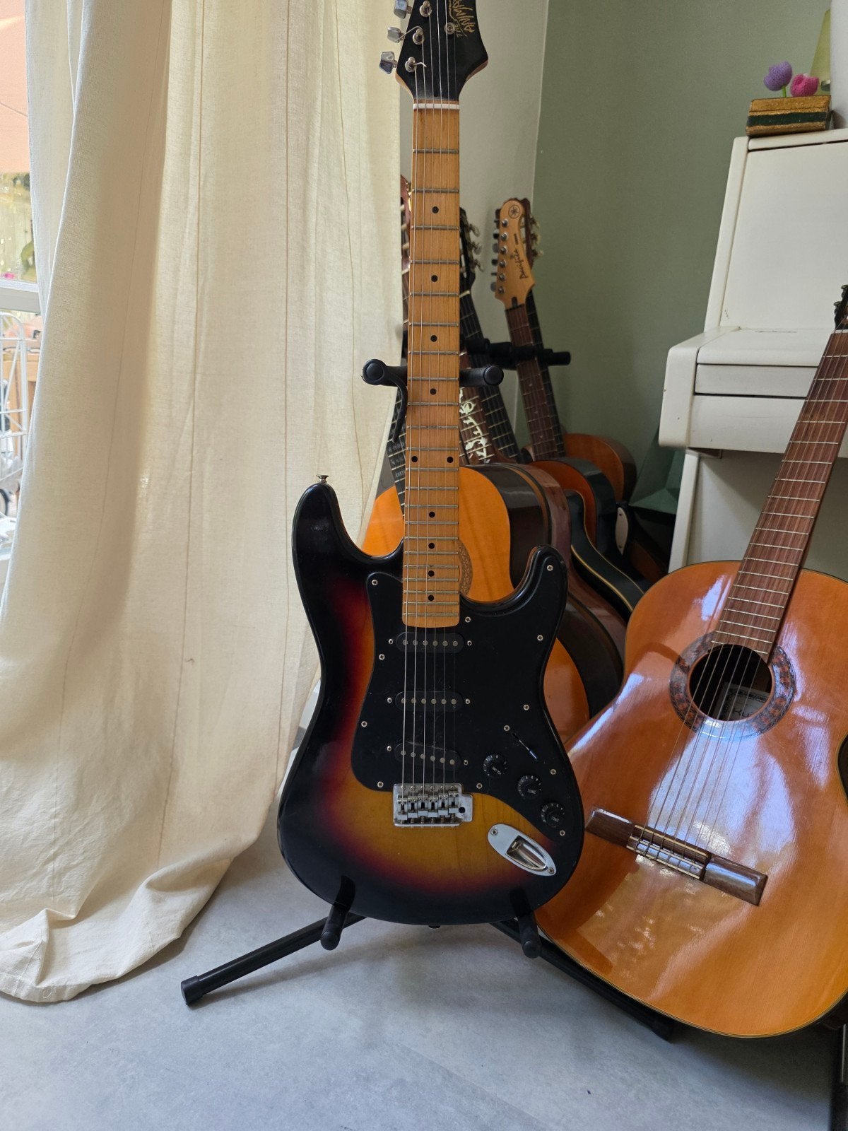 Vintage Animal Stratocaster - Zeldzaam model, Muziek en Instrumenten, Snaarinstrumenten | Gitaren | Elektrisch, Ophalen of Verzenden