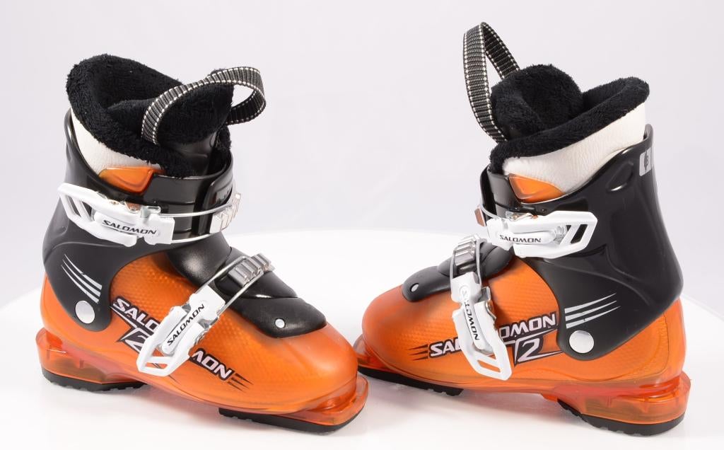 29 30 31 32 33 34 EU kinder skischoenen SALOMON TEAM T2, Gebruikt, 100 tot 140 cm, Schoenen, Carve