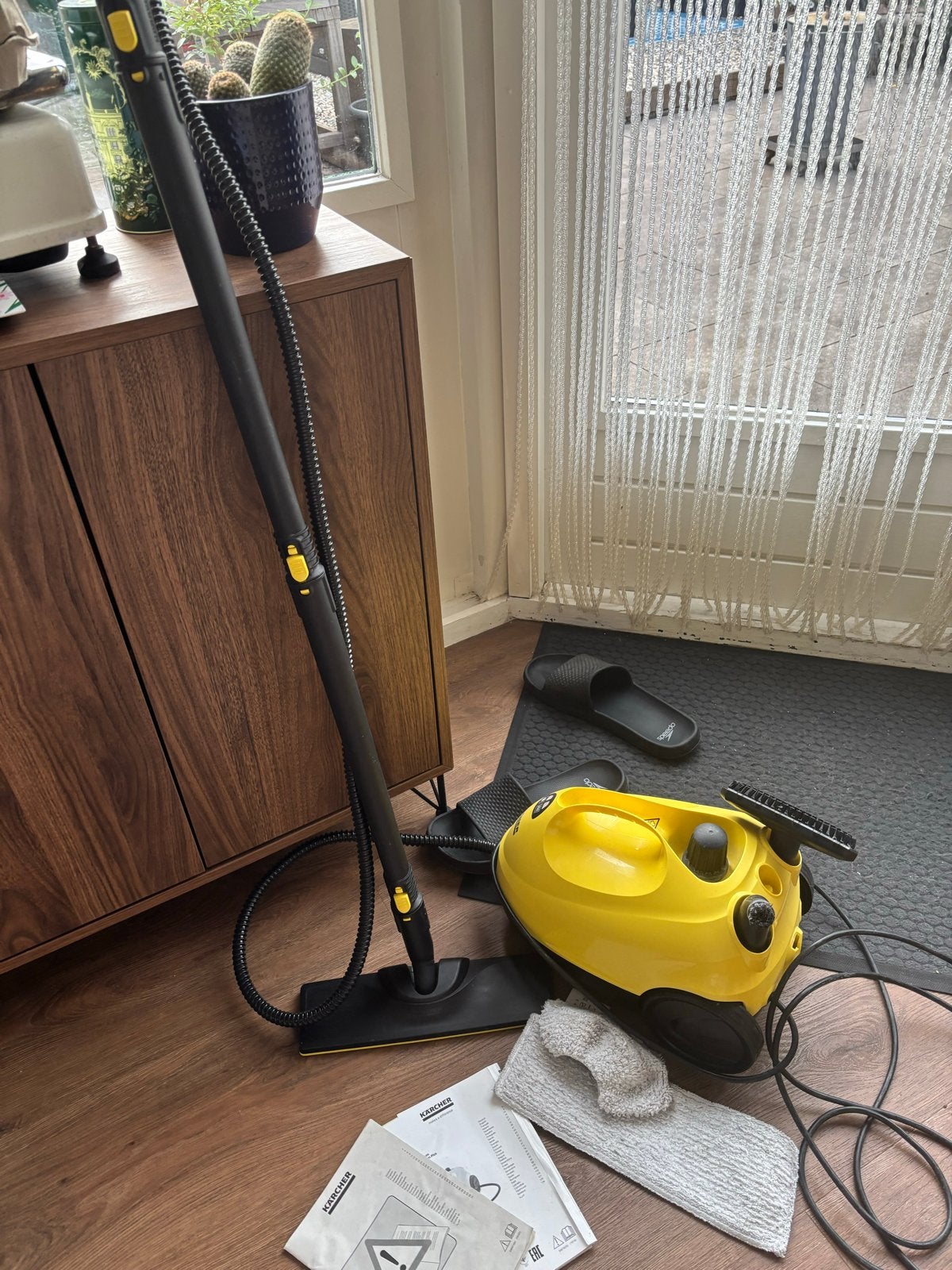 Kärcher Stoomreiniger - Krachtige en Hygiënische Reiniging, Ophalen, Inclusief accessoires, Gebruikt, Kärcher