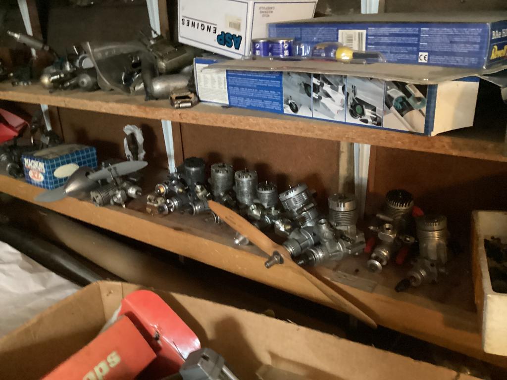 Modelmotor, Ophalen, Gebruikt, Nitro