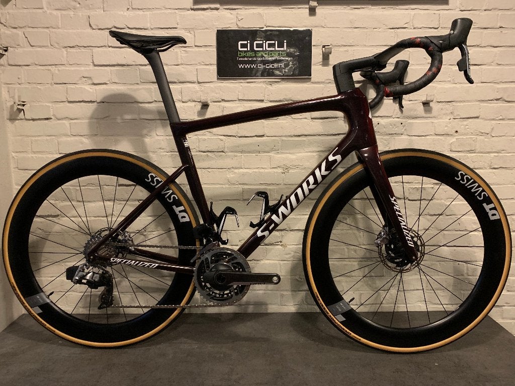 S-Works Tarmac SL8 SRAM RED Etap AXS 12 sp. 58cm. Nieuwstaat, 28 inch, Carbon, Zo goed als nieuw, 57 tot 61 cm