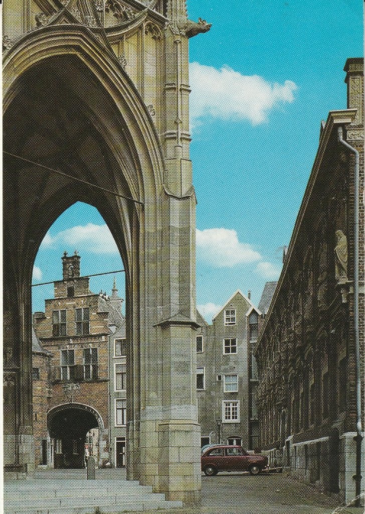 Nijmegen St. Stevenskerk Kerkboog 1979, Verzamelen, Ansichtkaarten | Nederland, Ophalen of Verzenden, 1960 tot 1980, Gelopen, Gelderland