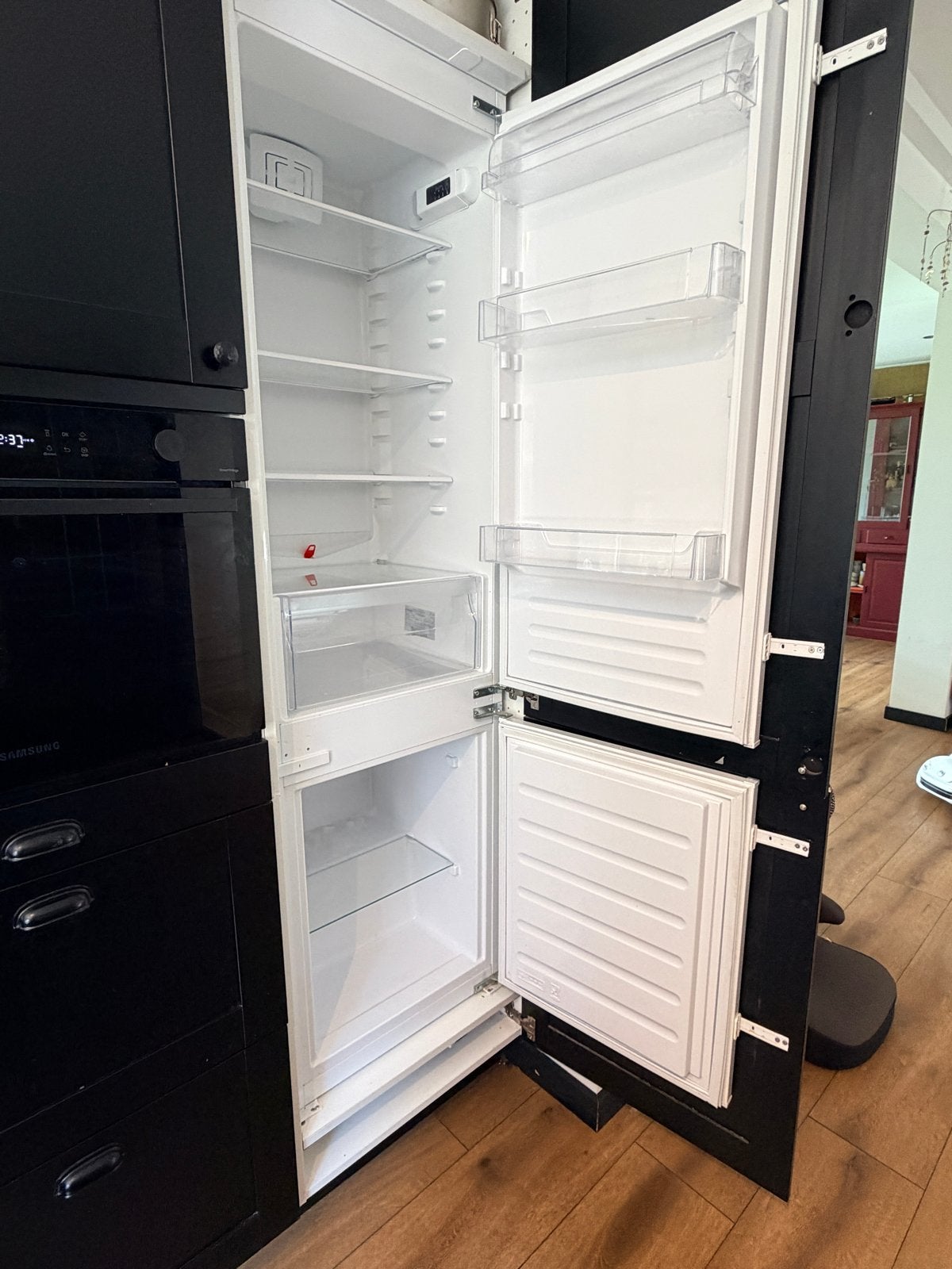 IKEA Inbouw Koelkast met vriesvak - Werkt prima!, Ophalen, 150 tot 200 liter, Gebruikt, 120 tot 140 cm