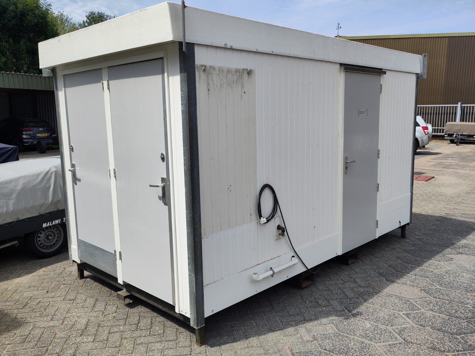 Toiletunit, Ophalen
