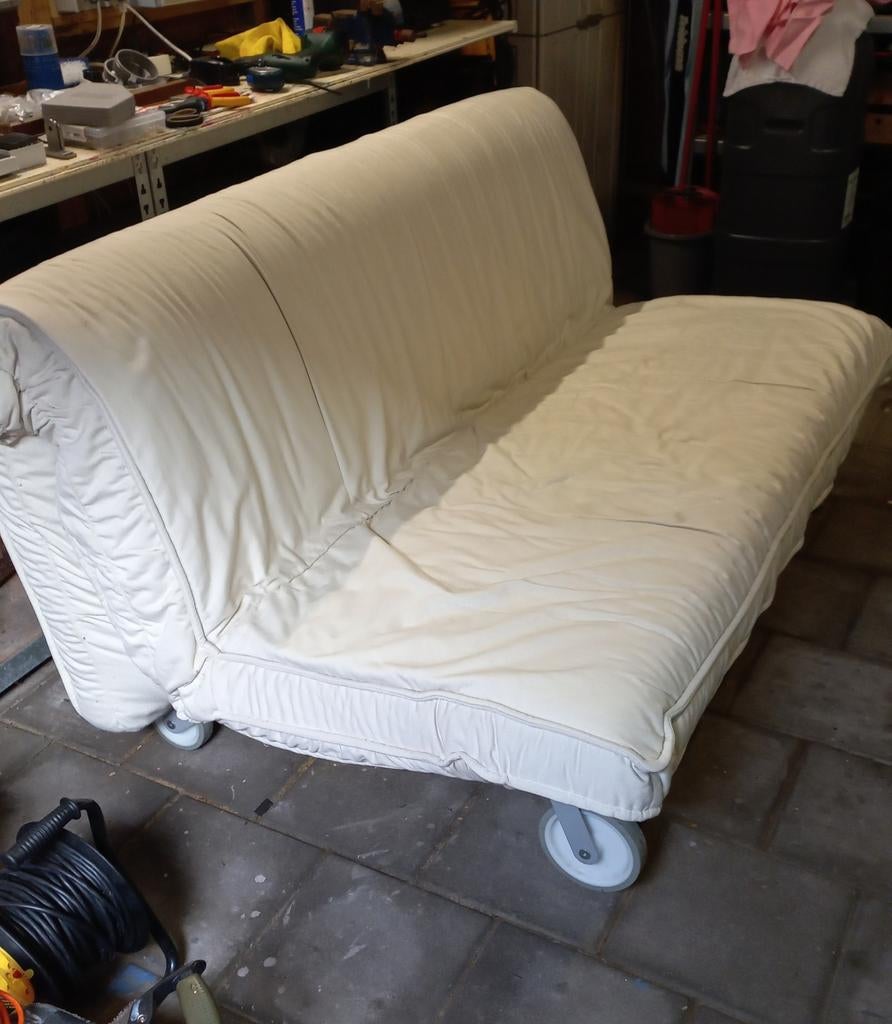 Ikea slaapbank PS met Havet matras, 200x160cm, Ophalen, Overige kleuren, Tweepersoons, Zo goed als nieuw