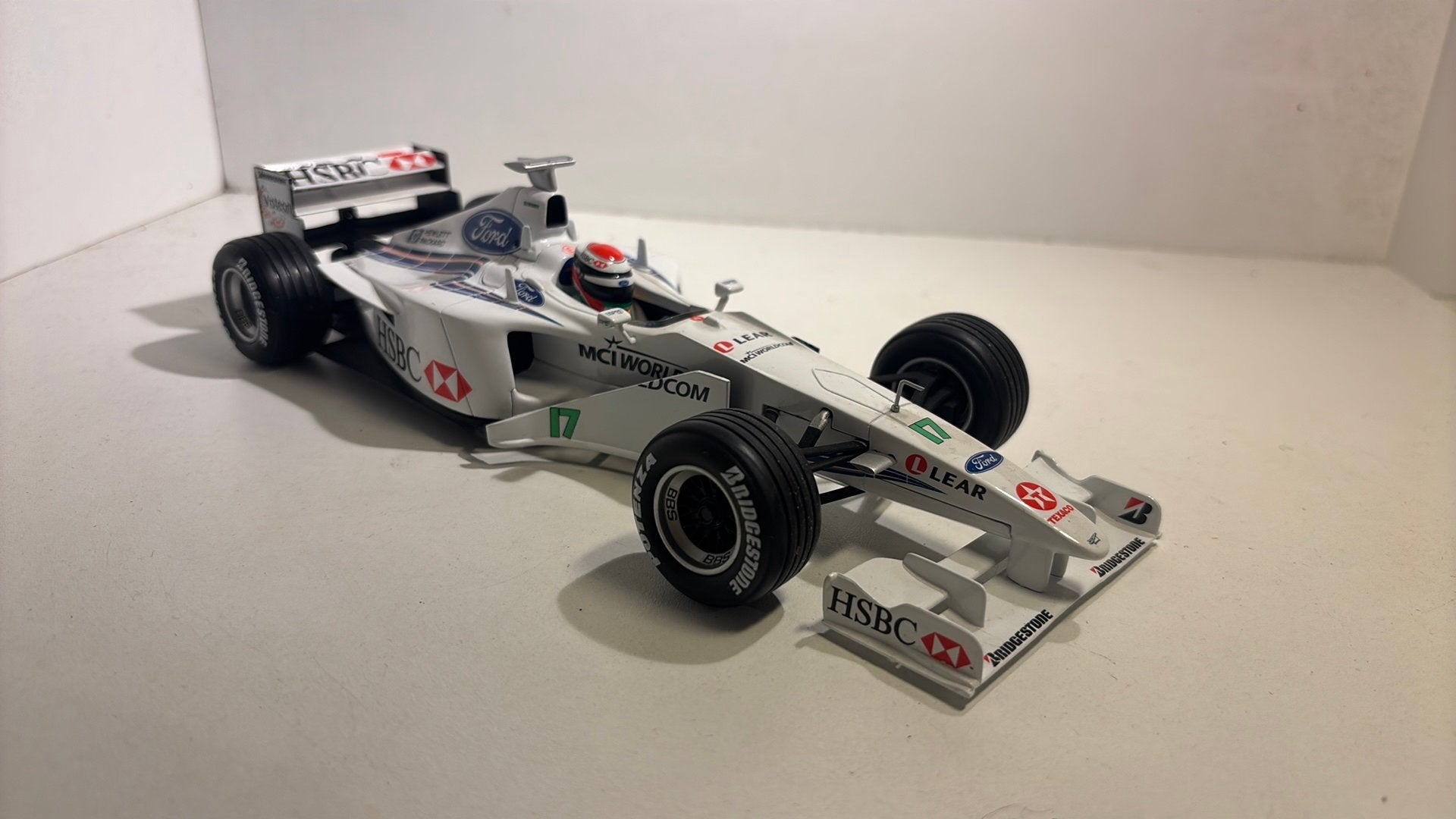 F1 stewards sf3 herbert 1999 hot wheels 1.18, Ophalen of Verzenden, A, A, A