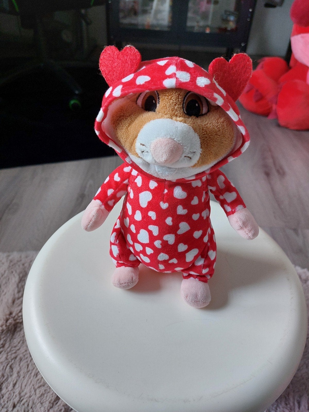 AH valentijns hamster, kleiner formaat., Ophalen of Verzenden