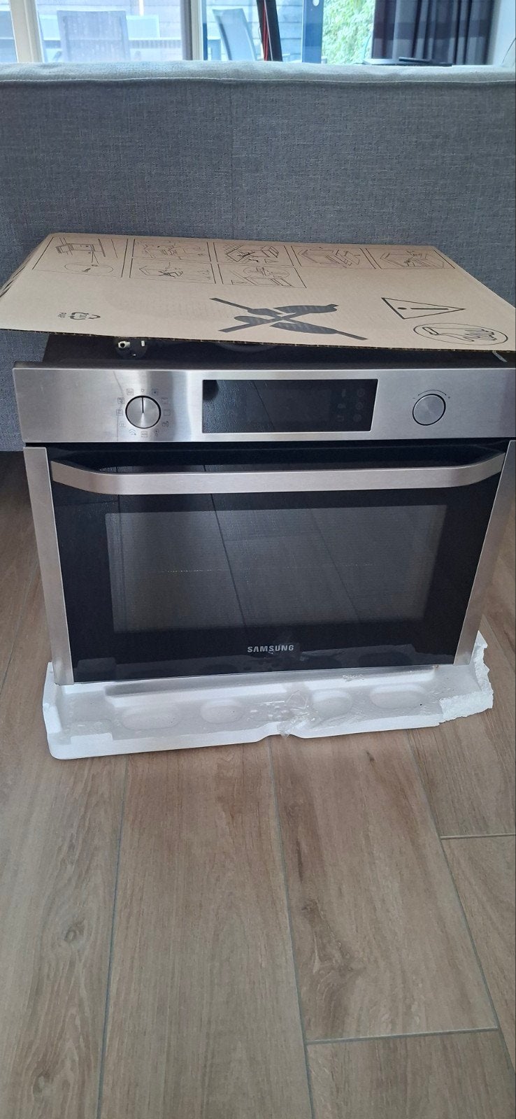Samsung combi oven magnetron 45cm, Ophalen, Minder dan 45 cm, Gebruikt, Combi-oven