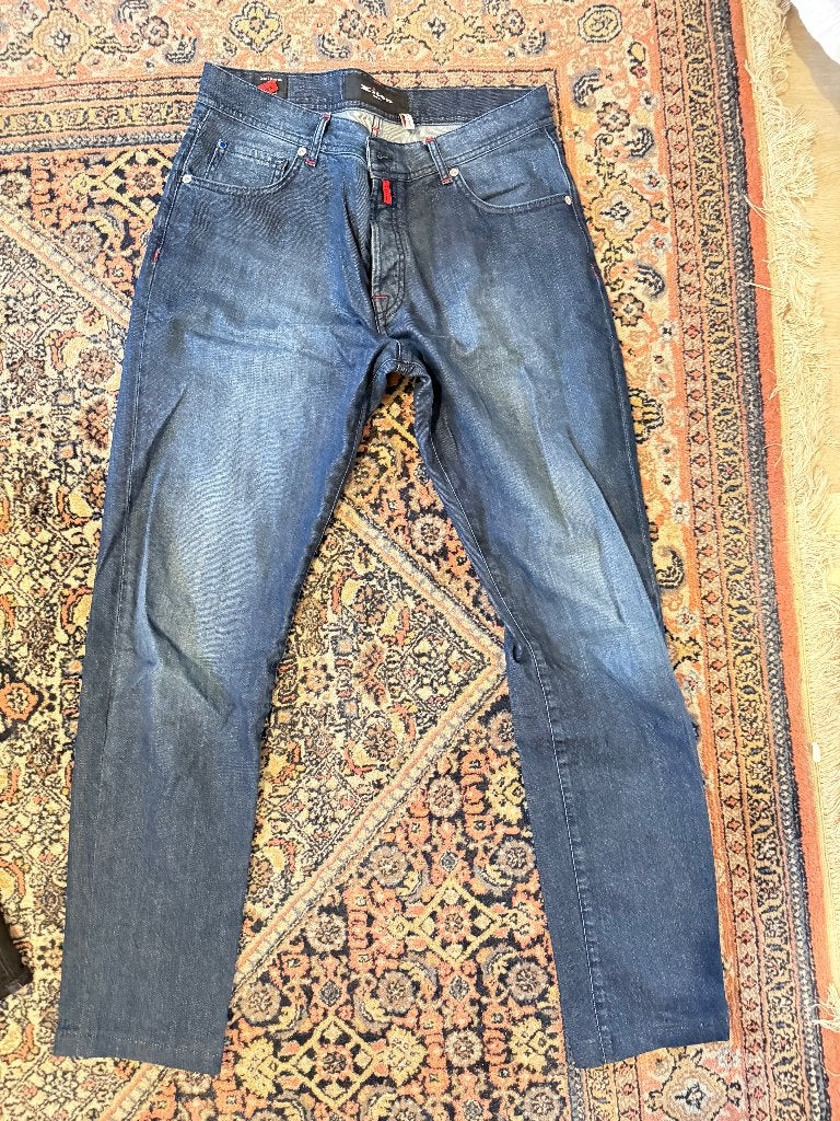 Kiton jeans 34, Kleding | Heren, Verzenden, Zo goed als nieuw, Blauw, W33 - W34 (confectie 48/50)